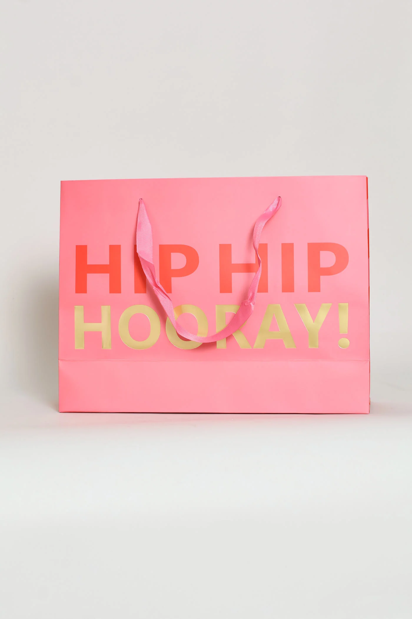 Hip Hip Hooray Gift Bag Large - Pink - Image 3