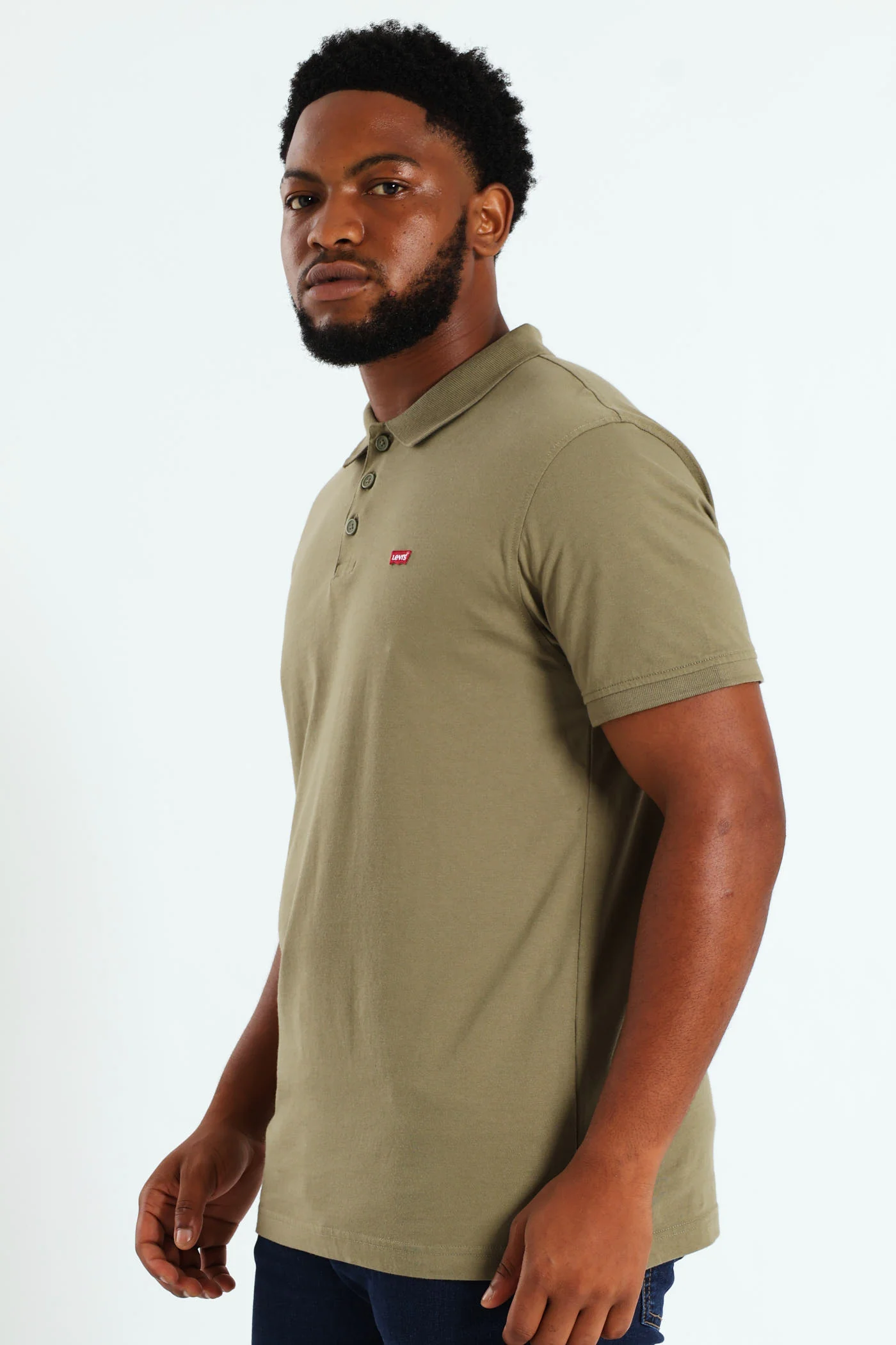 Hm Polo Za Tee - Olive - Image 3