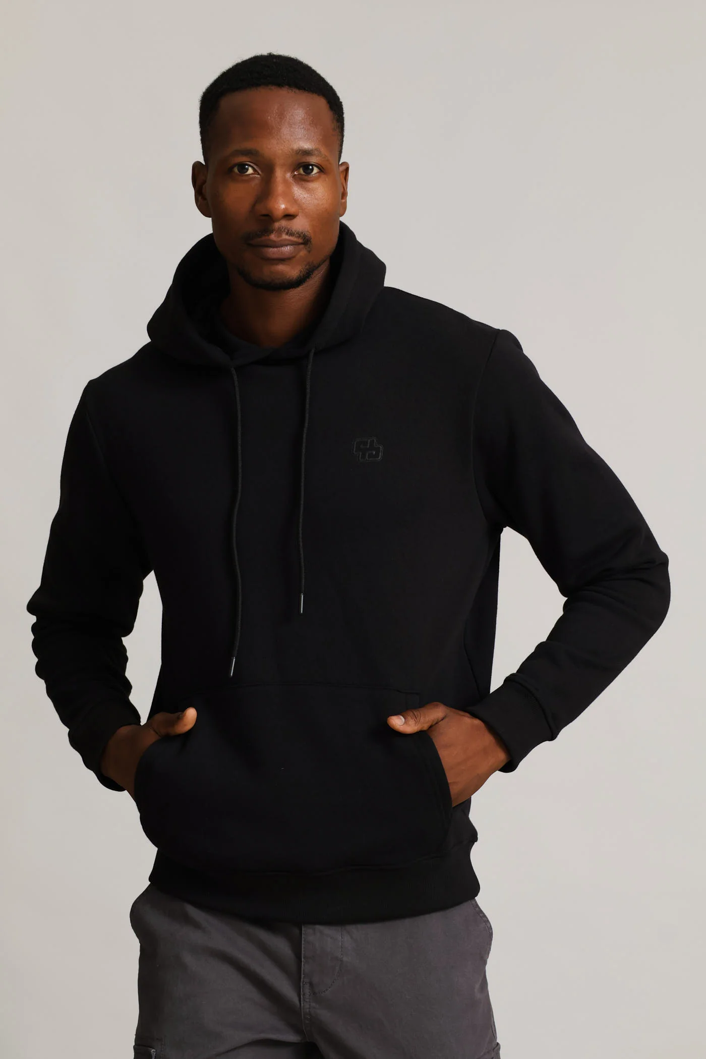 Hoody Pullover - Black