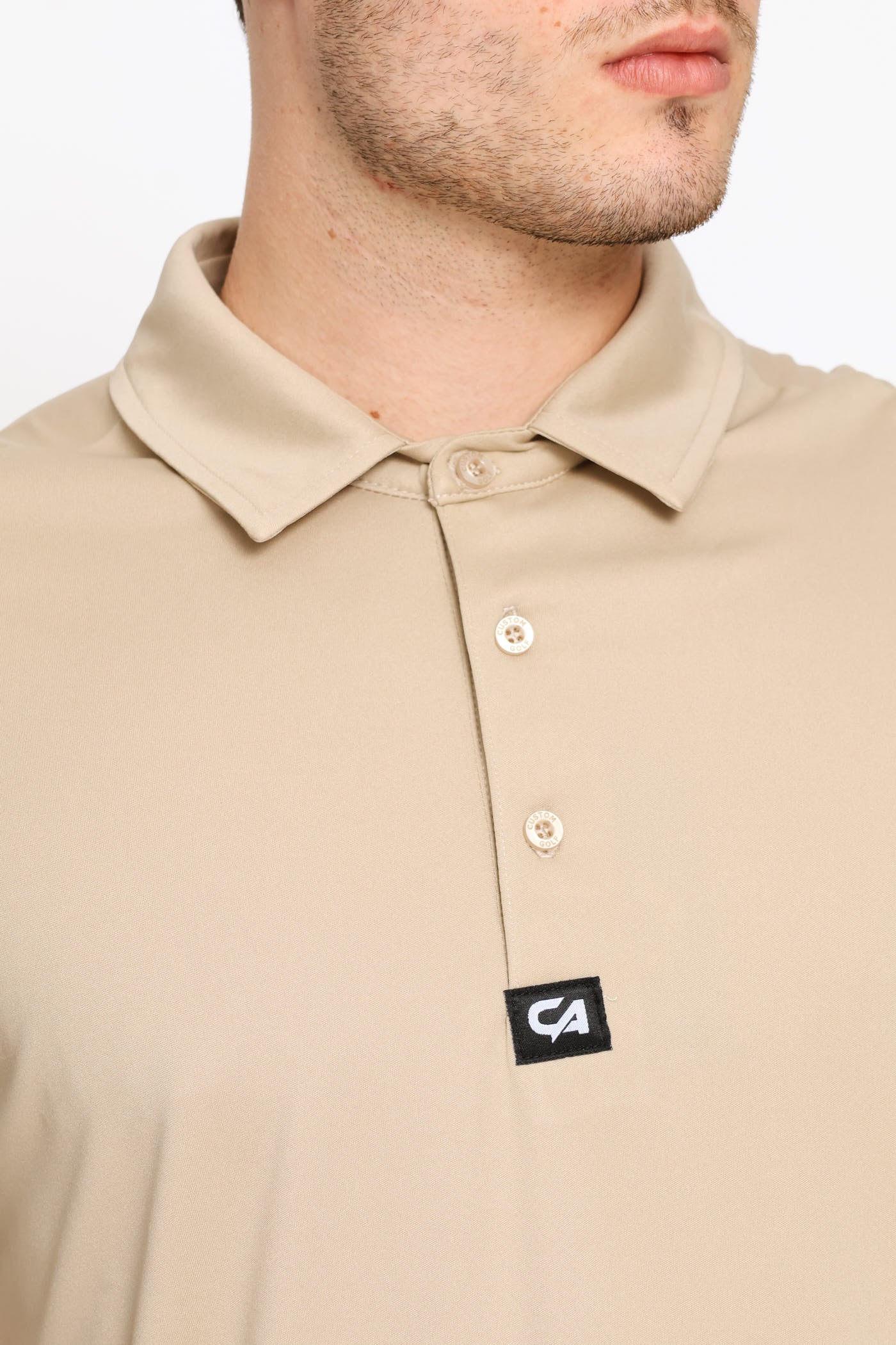 Iconic Plain Golfer - Khaki - Image 2