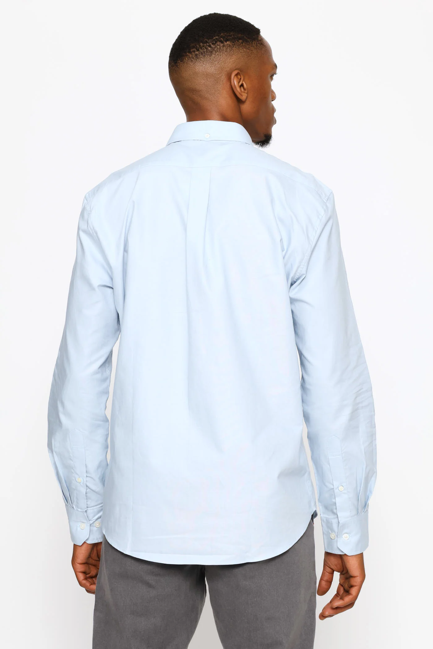 Iman Oxford Shirt - Light Blue - Image 4