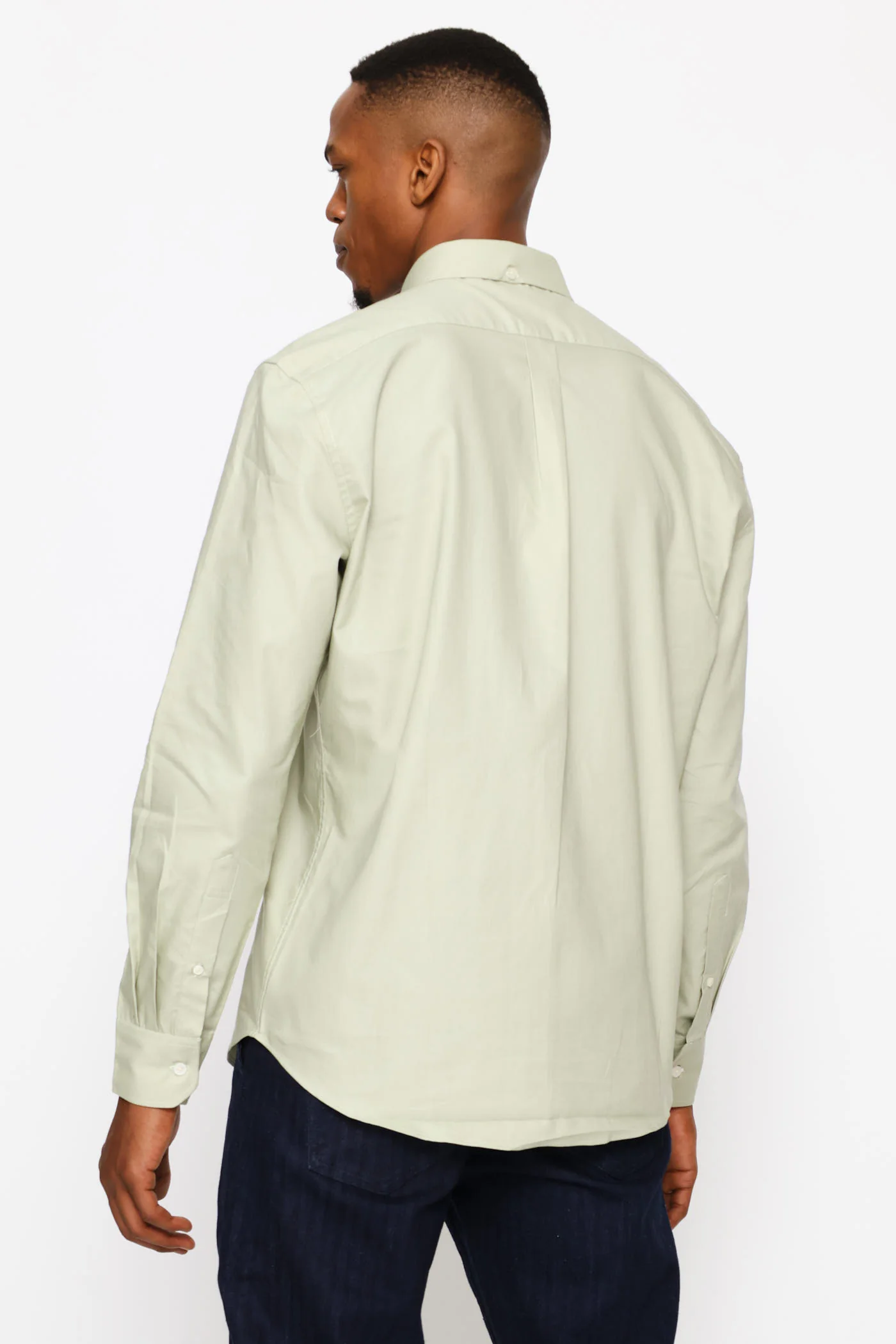 Iman Oxford Shirt - Sage - Image 4
