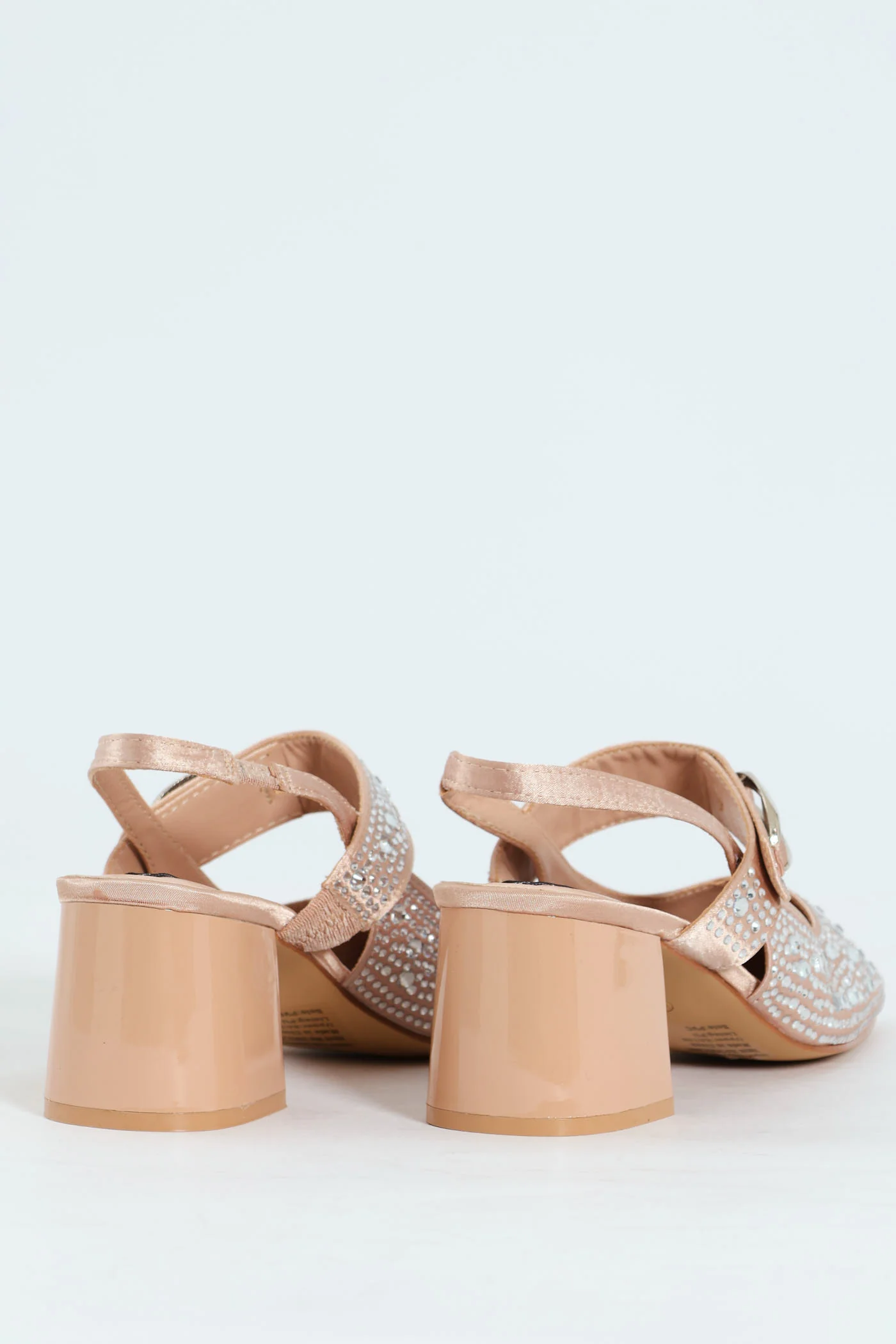 Irridescent Maryjane Heel - Silver - Image 4
