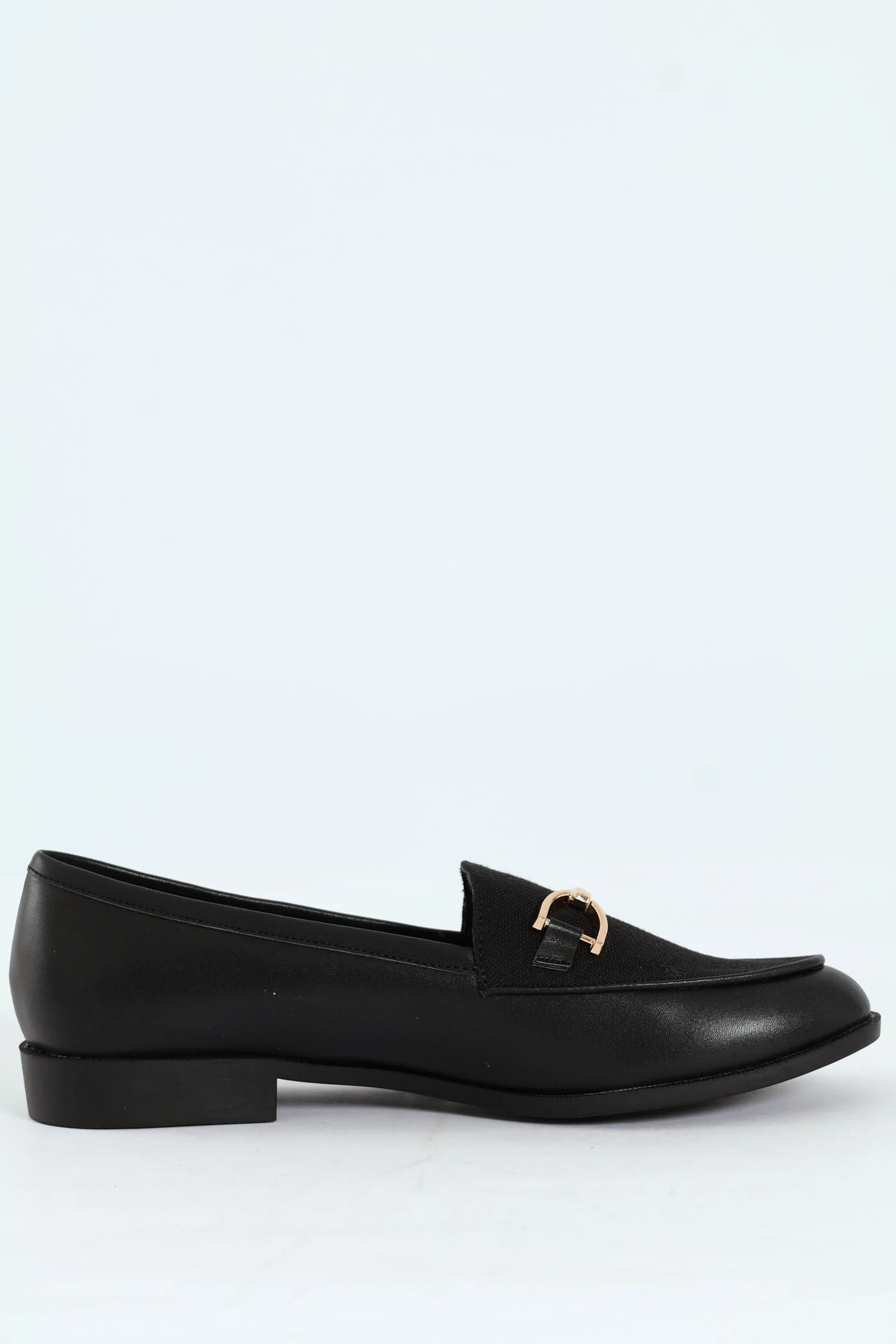 Jacquard Monogram Horsebit Loafer - Black - Image 4