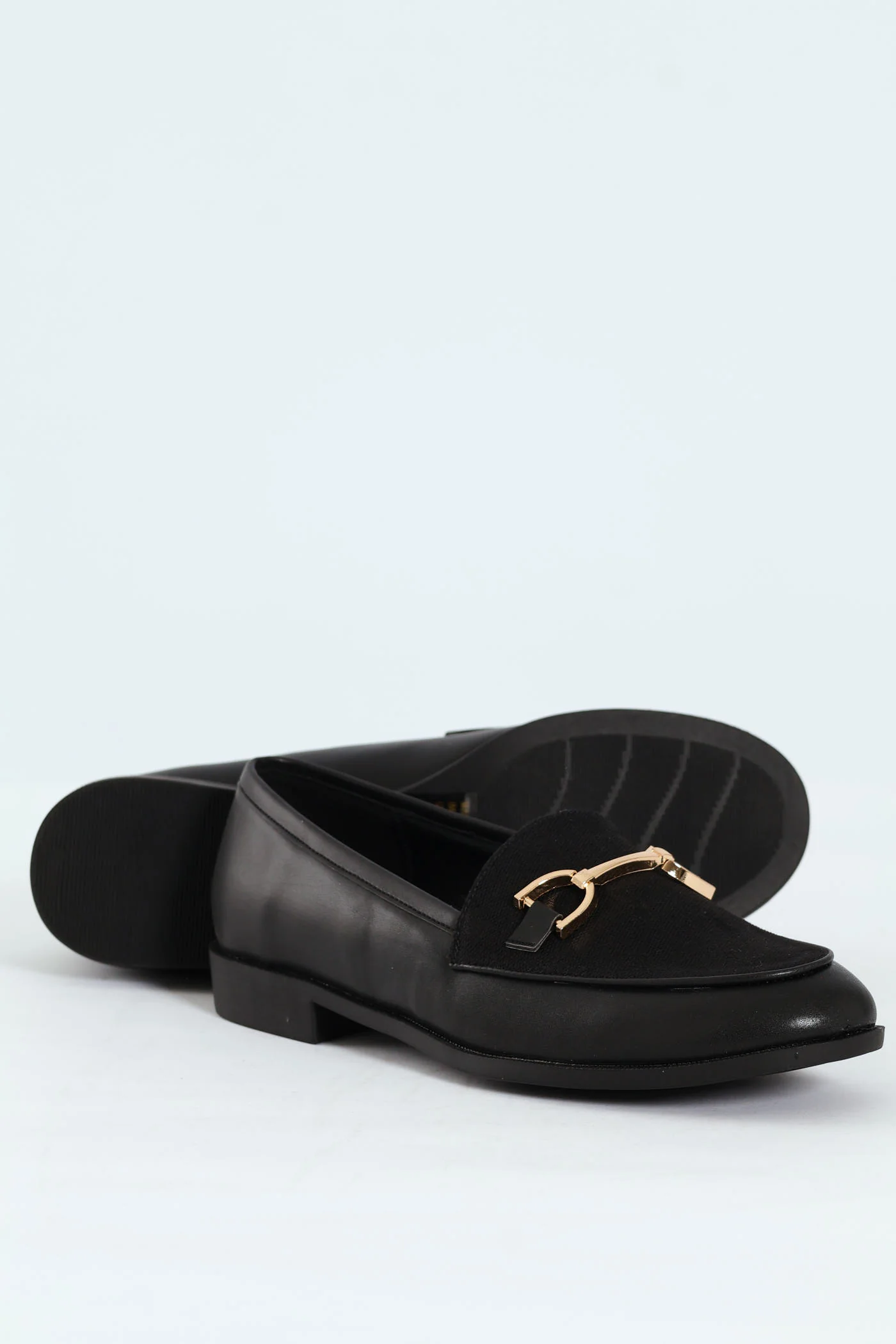 Jacquard Monogram Horsebit Loafer - Black - Image 5