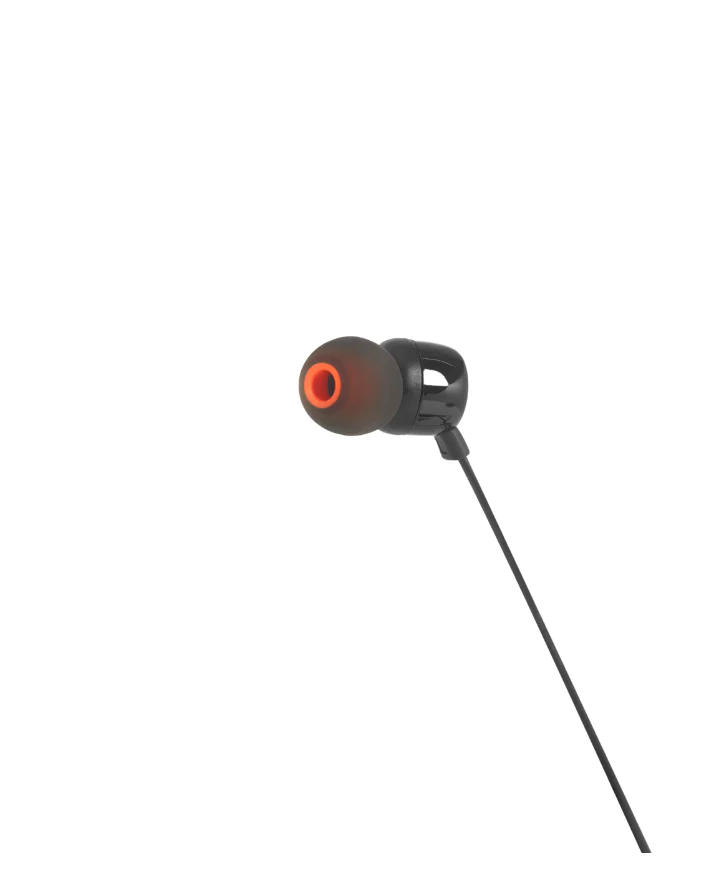 Tune 110 Wired In Ear Headphones With Mic - Black - Image 7