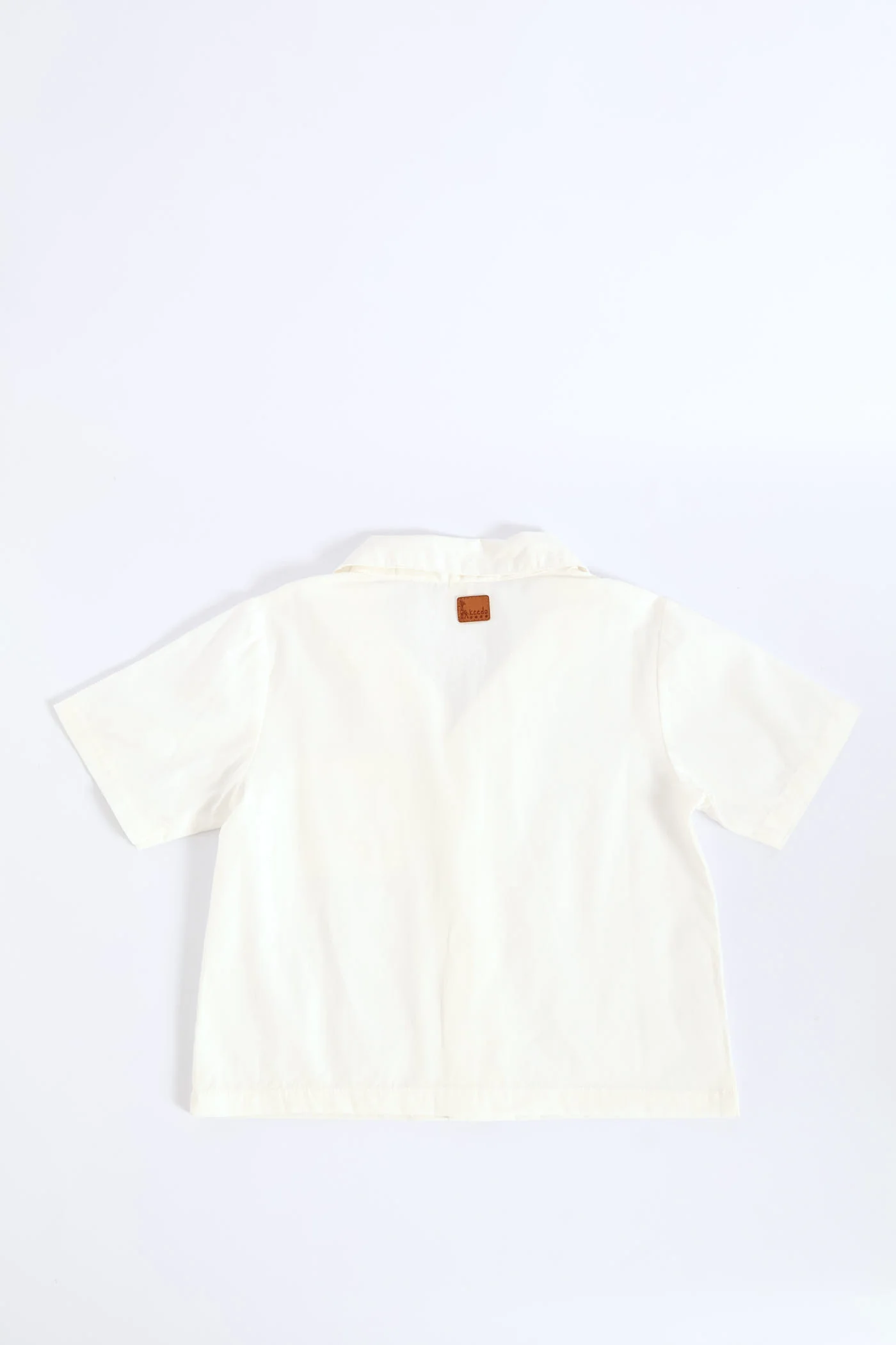 Keedo Boys Premium Shirt - White - Image 4