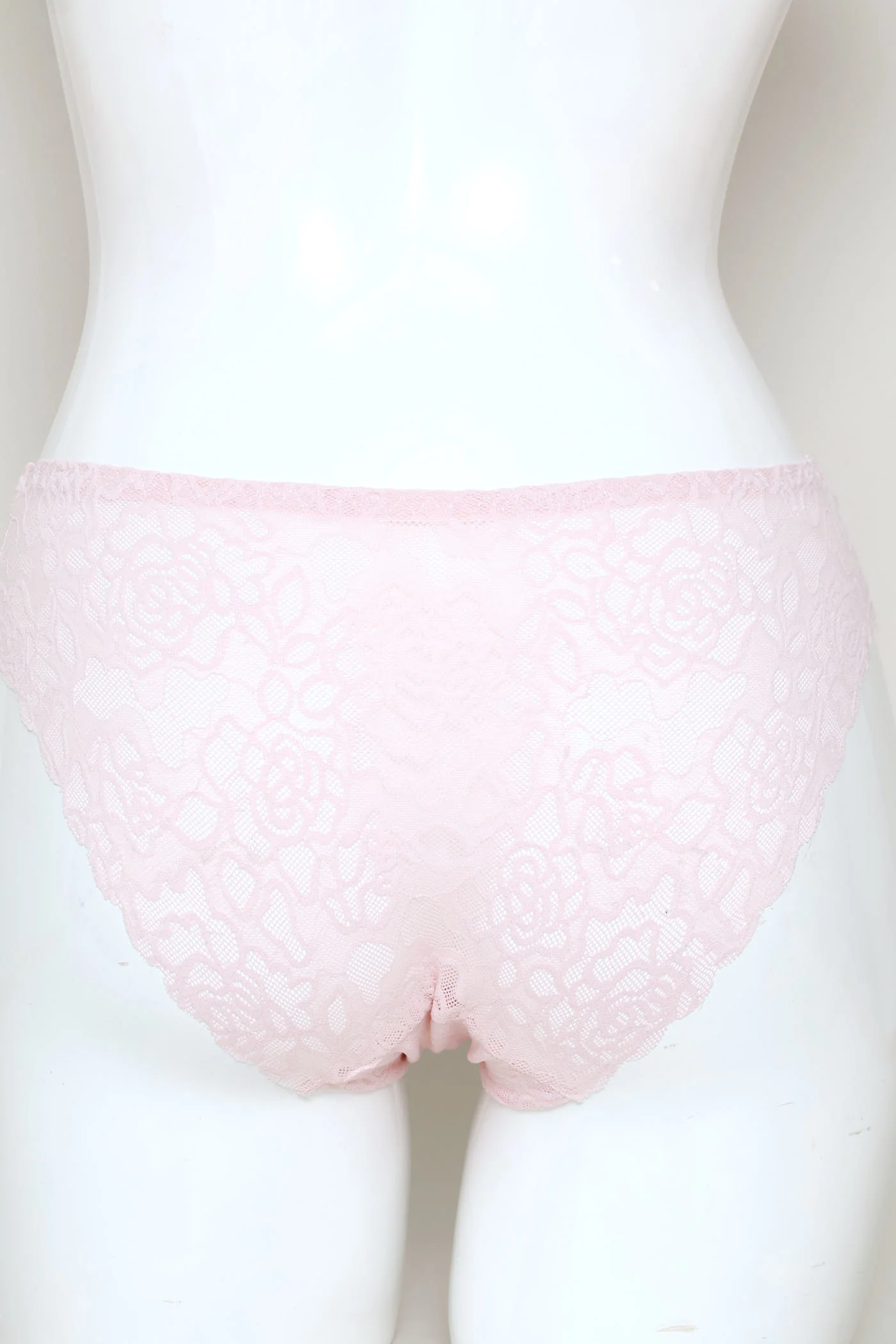 Lace Bikini Panty - Pink - Image 2