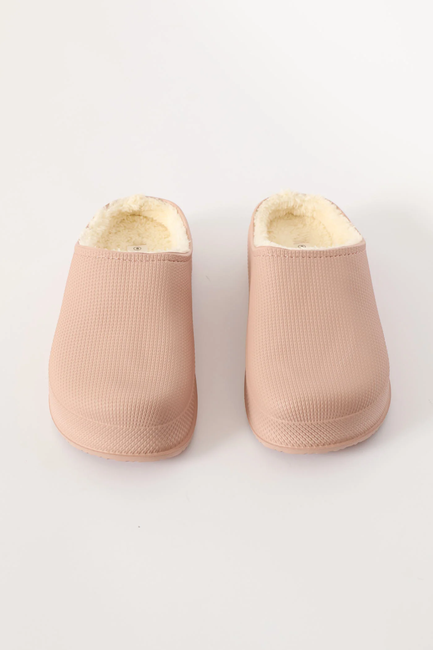 Lined Closed Toe Eva Clog - Blush