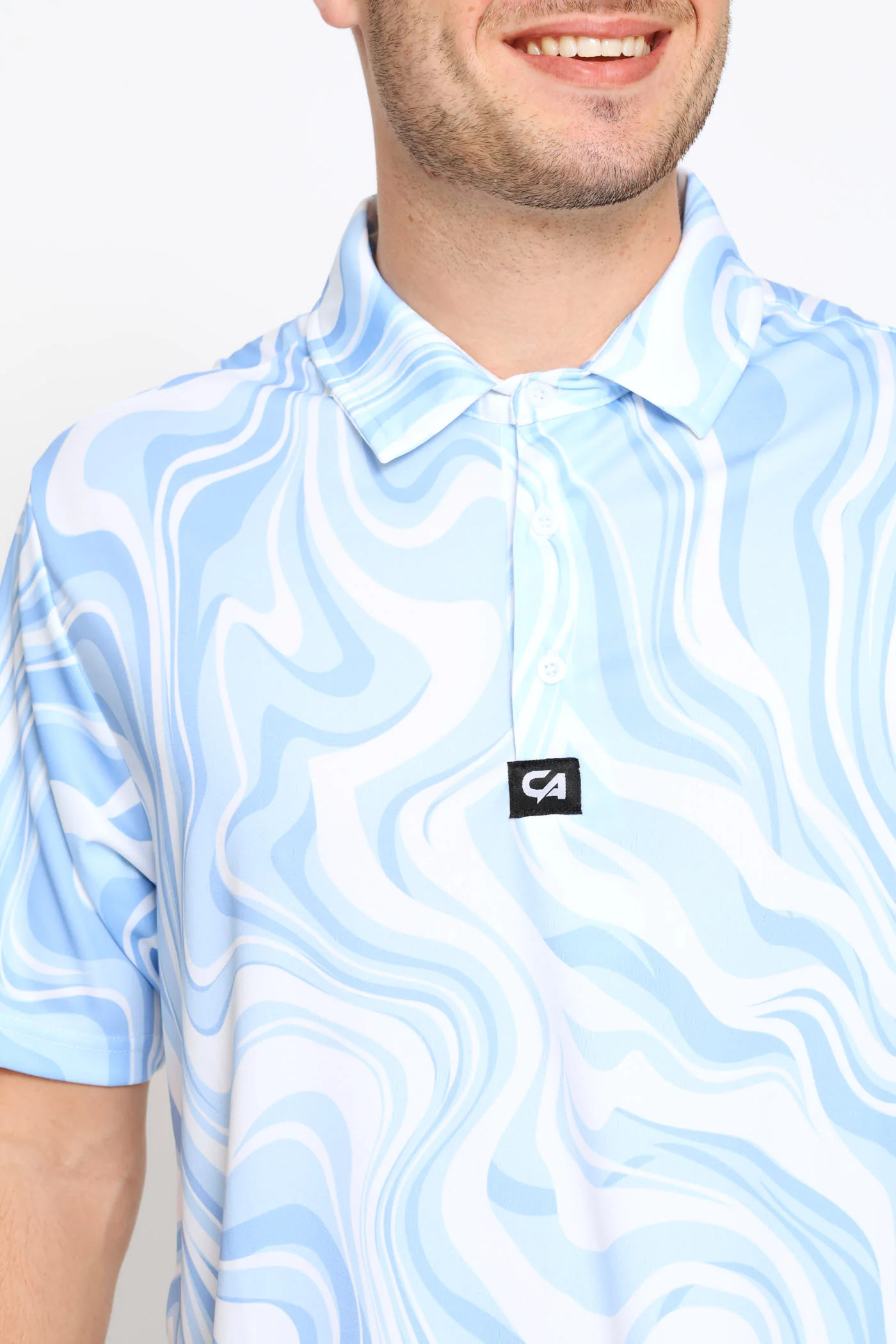 Marble Ocean Golfer - Blue - Image 3