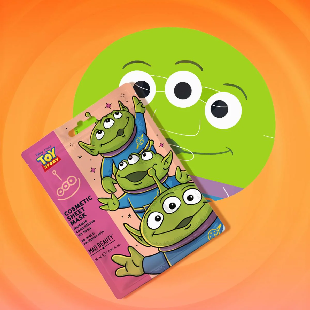 Toy Story Cosmetic Face Mask Alien - Image 4