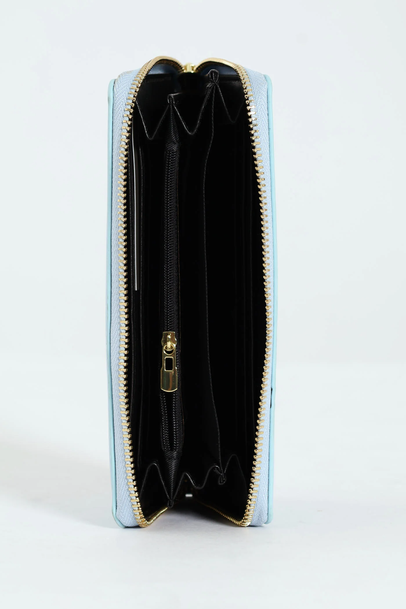 Meryl Smooth Zip Around Purse - Blue - Image 4