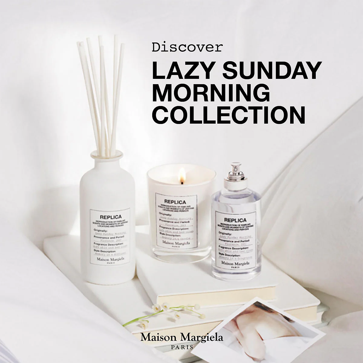 Replica Lazy Sunday Morning Scented Candle - 165g - Image 8