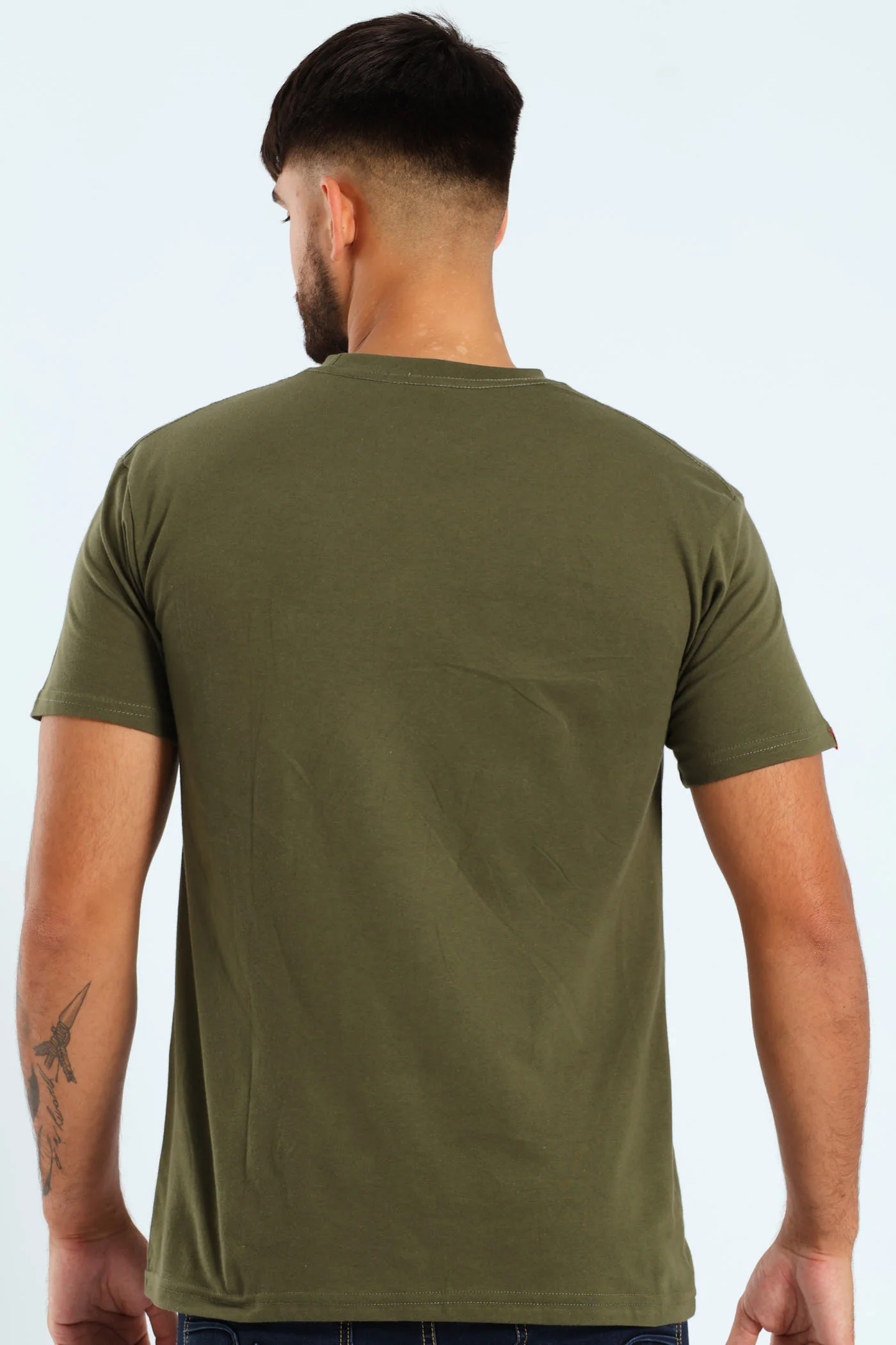 Never Out Tee - Olive - Image 4