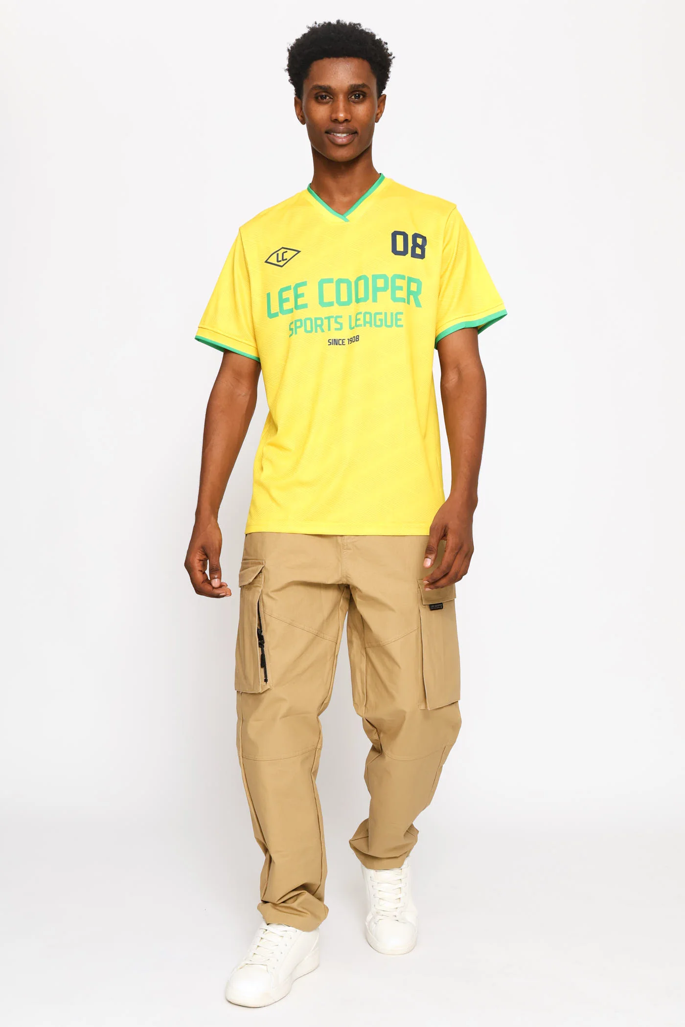 NKANYEZI Soccer Tee - Yellow - Image 5