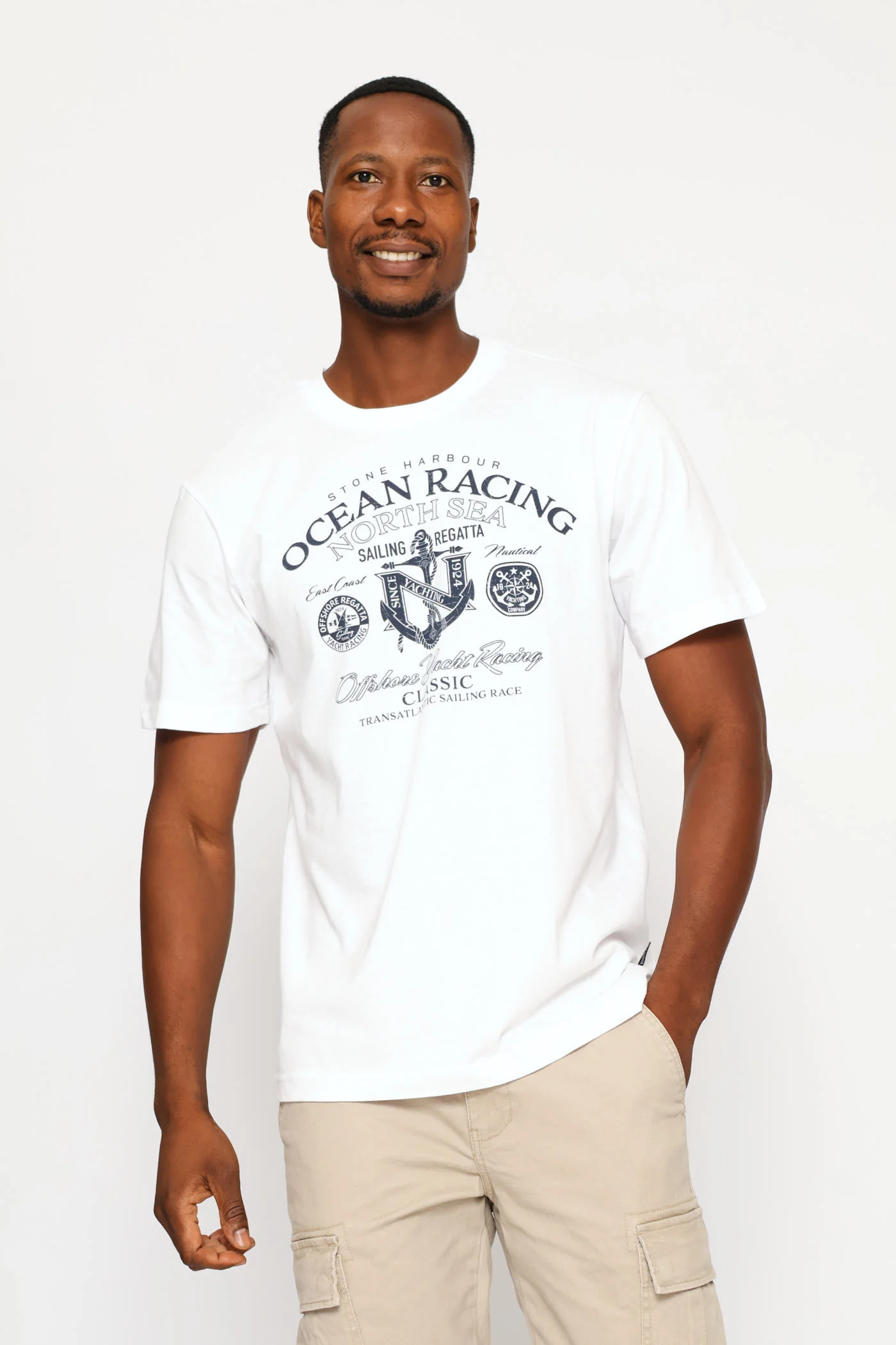 Ocean Racing Tee - White