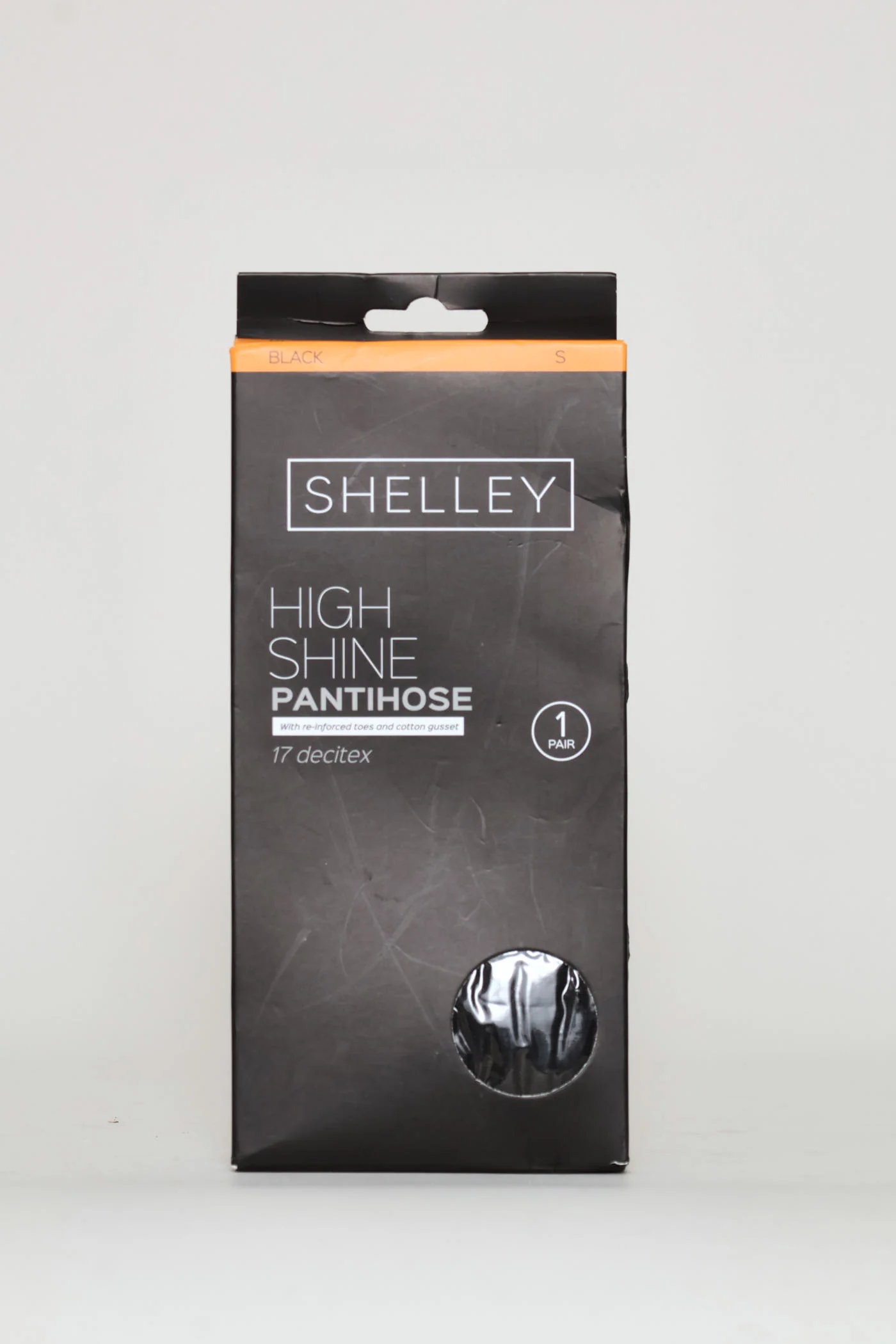 Extra Sheer High Shine Stockings - Black - Image 4