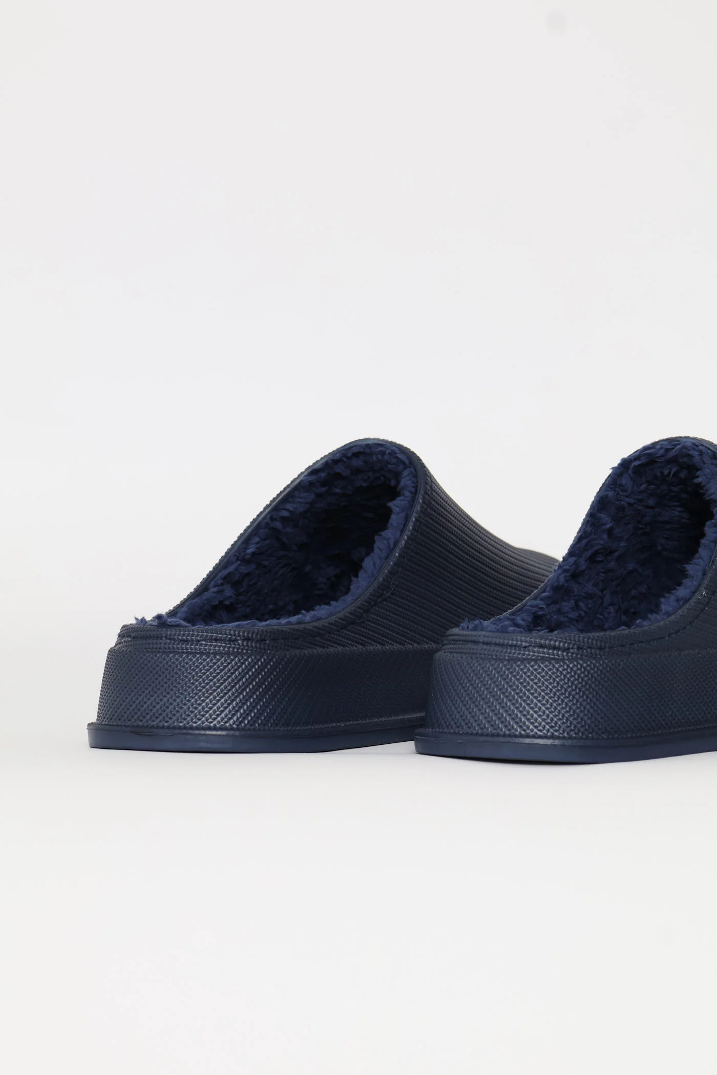 Open Back Clog Slipper - Navy - Image 5