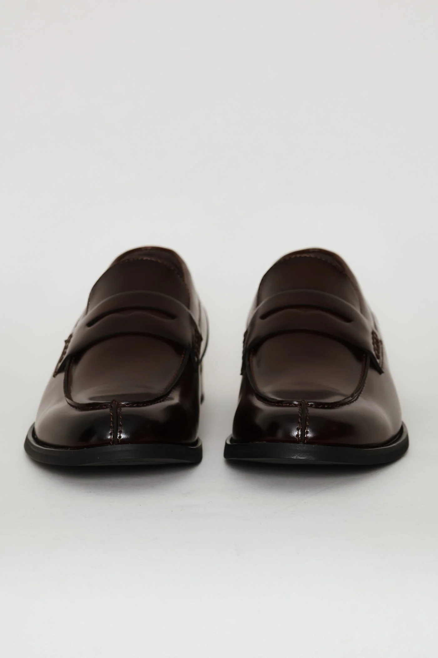 Penny Moccasin Formal Slip On - Chocolate - Image 6