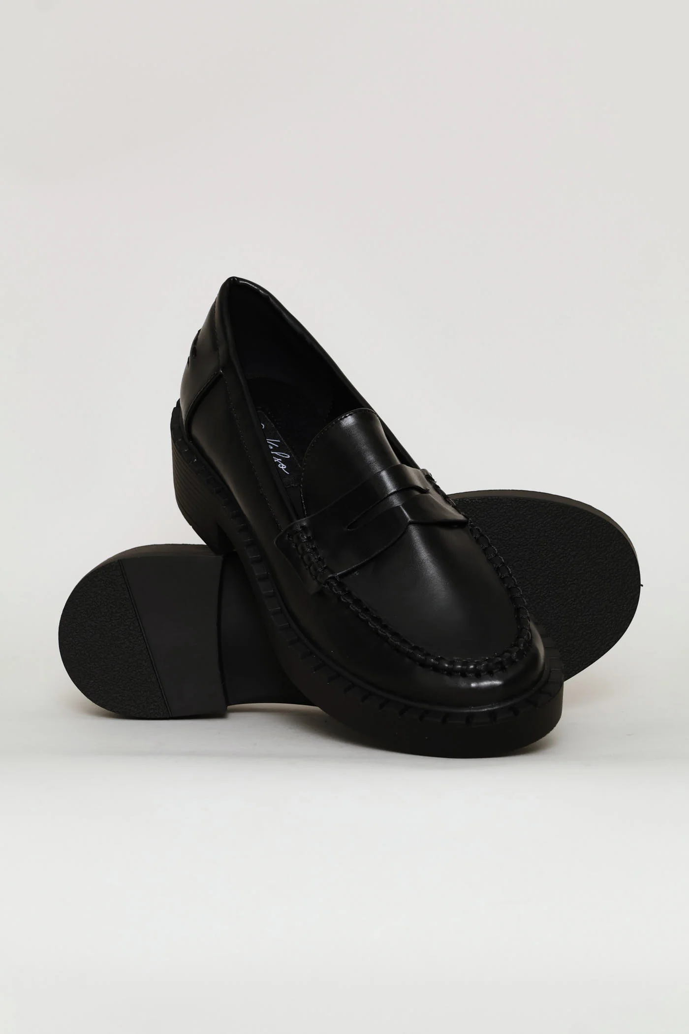 Penny Moccasin Loafer - Black - Image 3