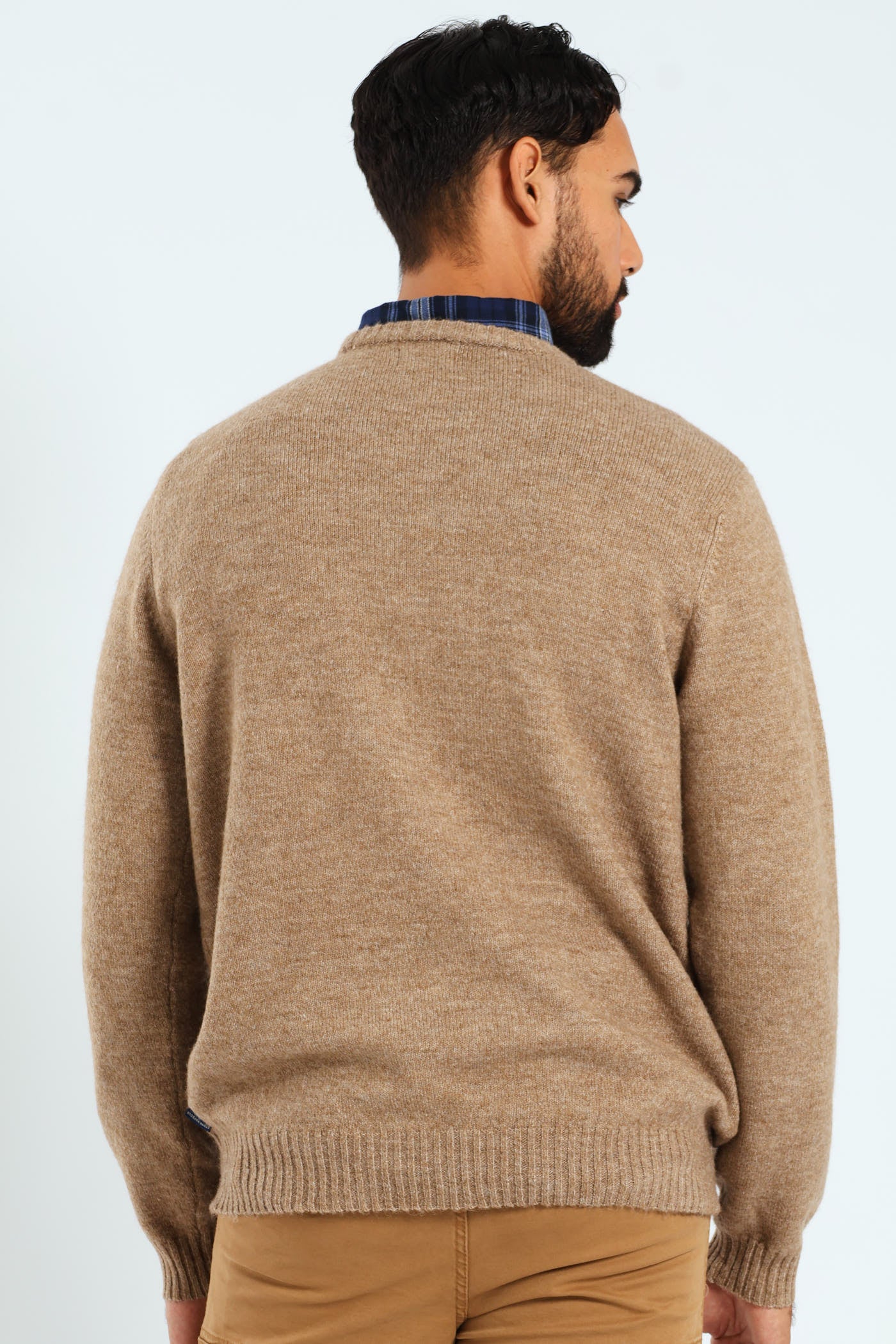Plain Crew Knitwear - Taupe - Image 3