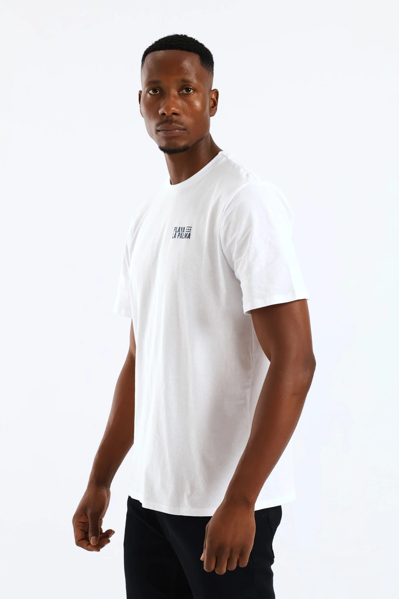 Playa La Palma Front & Back Tee - White - Image 5