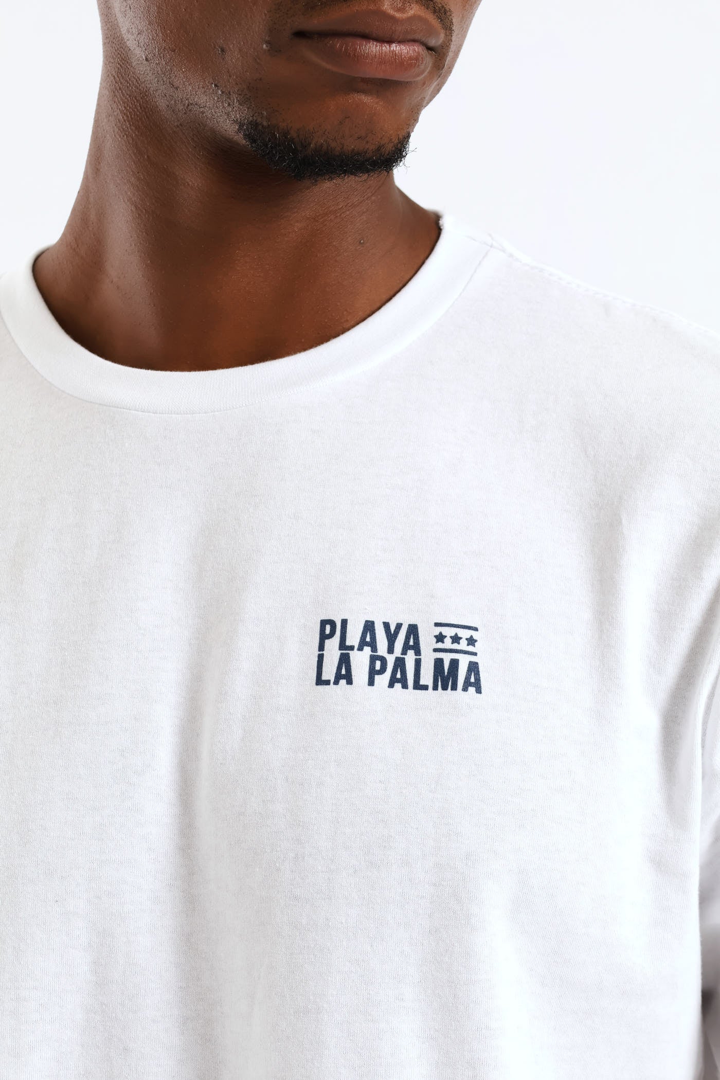 Playa La Palma Front & Back Tee - White - Image 6