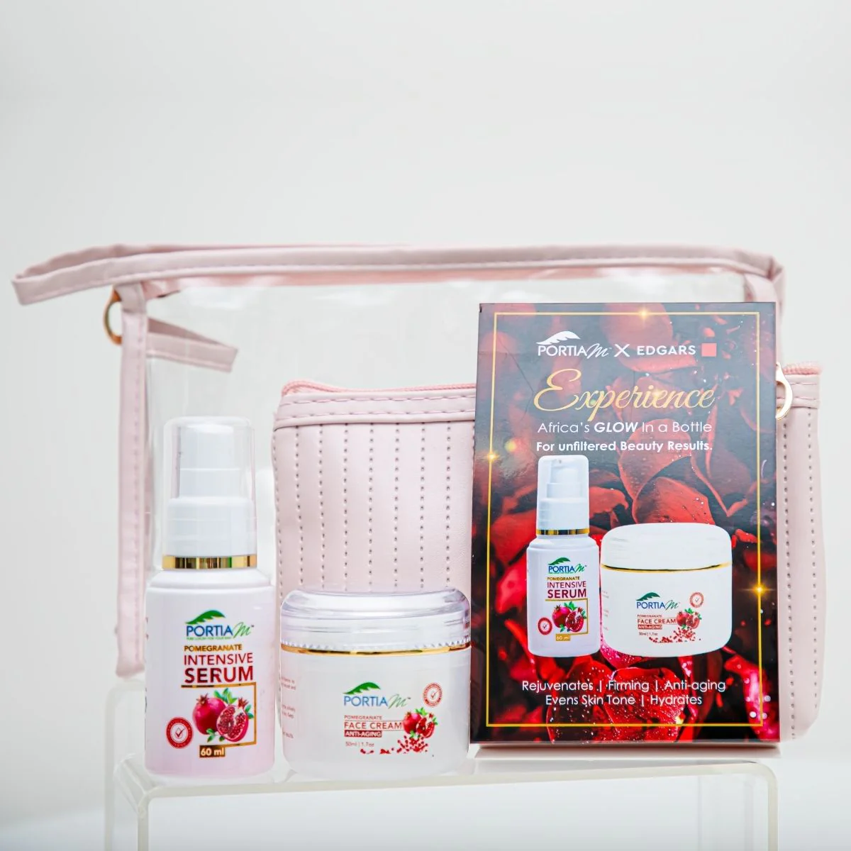 Pomegranate Anti-Aging Serum Bag Set