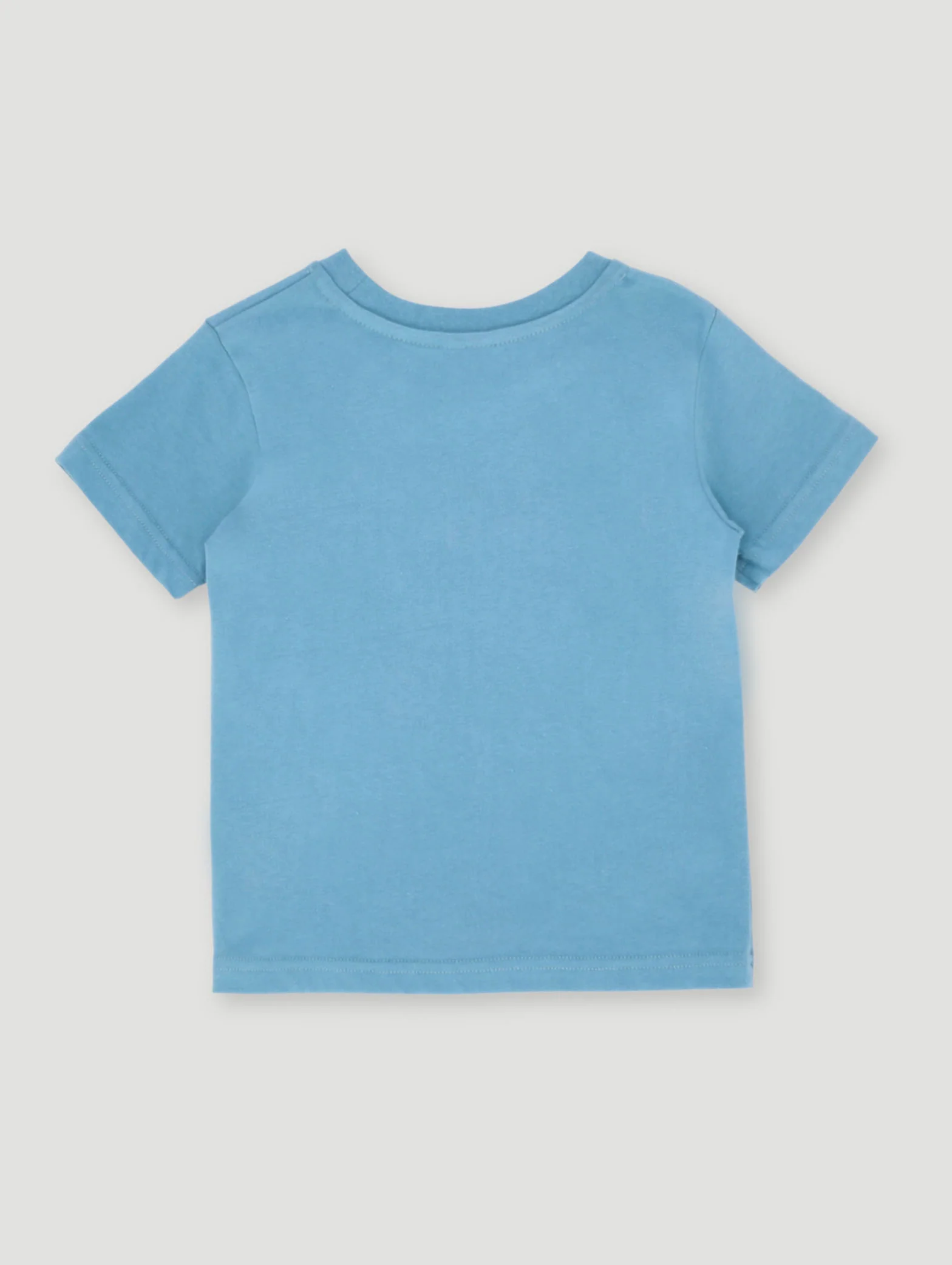 Pre-Boys Sonic Placement Print Tee - Dusty Blue - Image 2