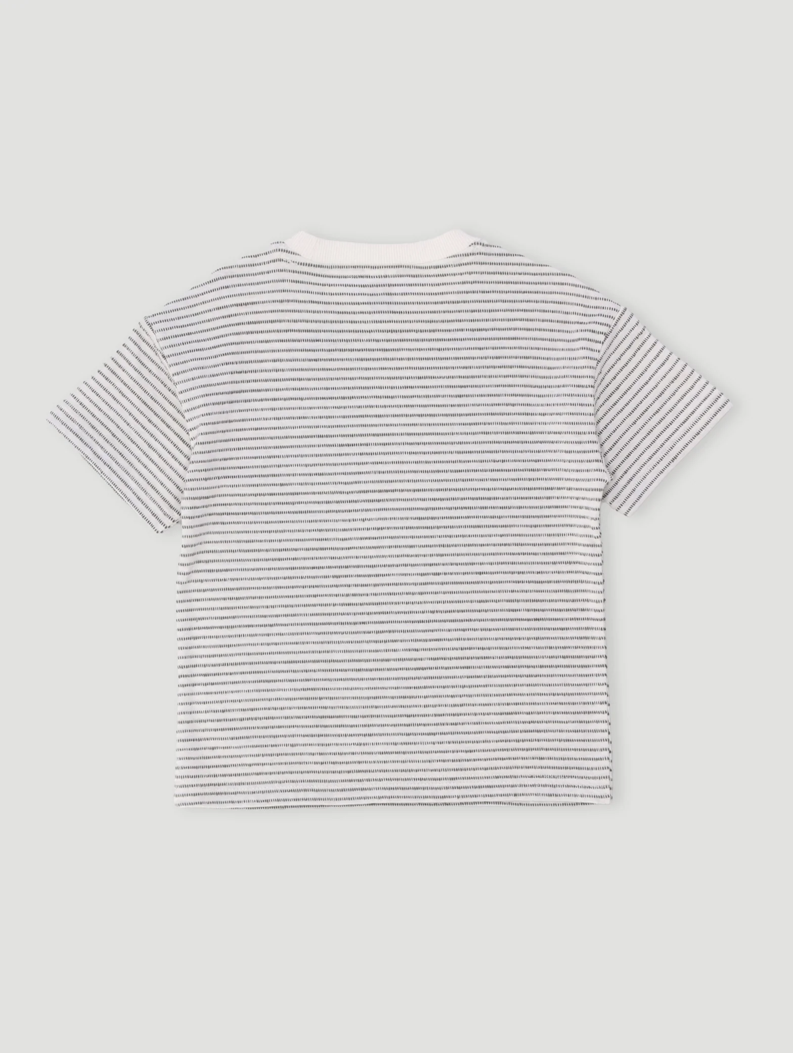 Pre-Boys Stripe Tee - White - Image 2