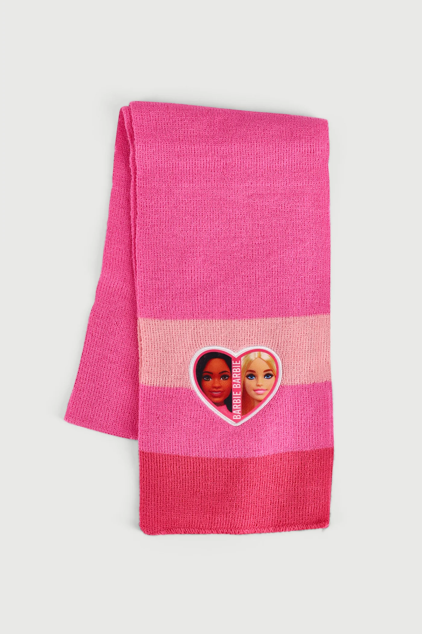 Pre-Girls Barbie Scarf - Pink - Image 2
