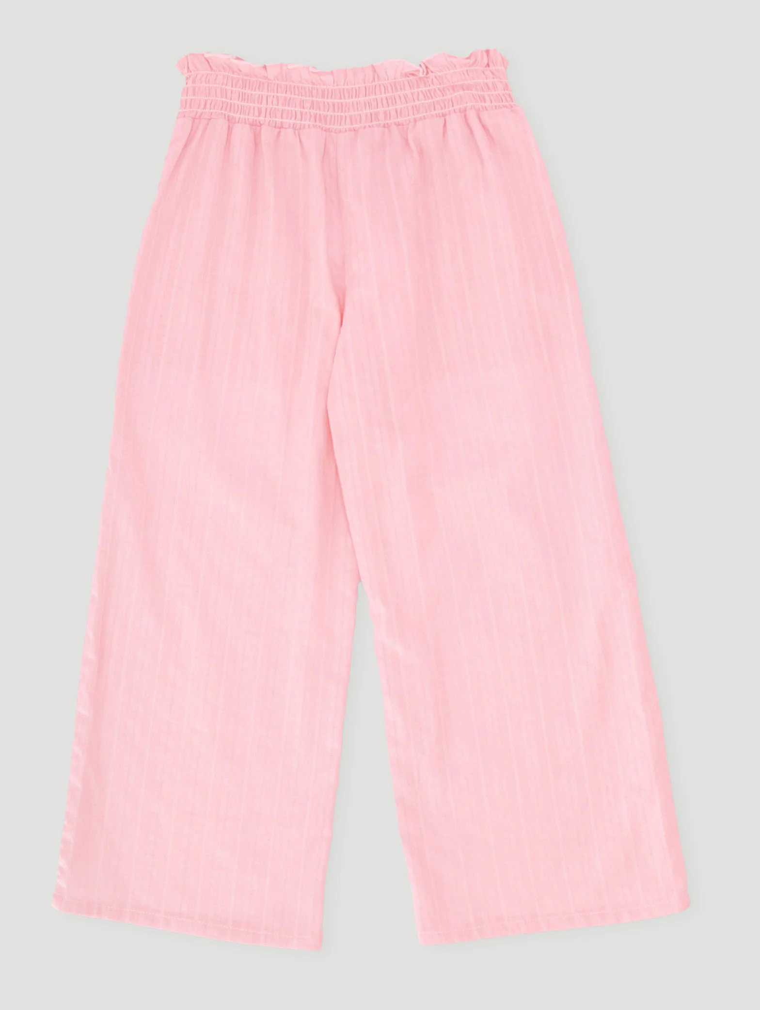 Pre-Girls Ruched Detail Pants - Coral