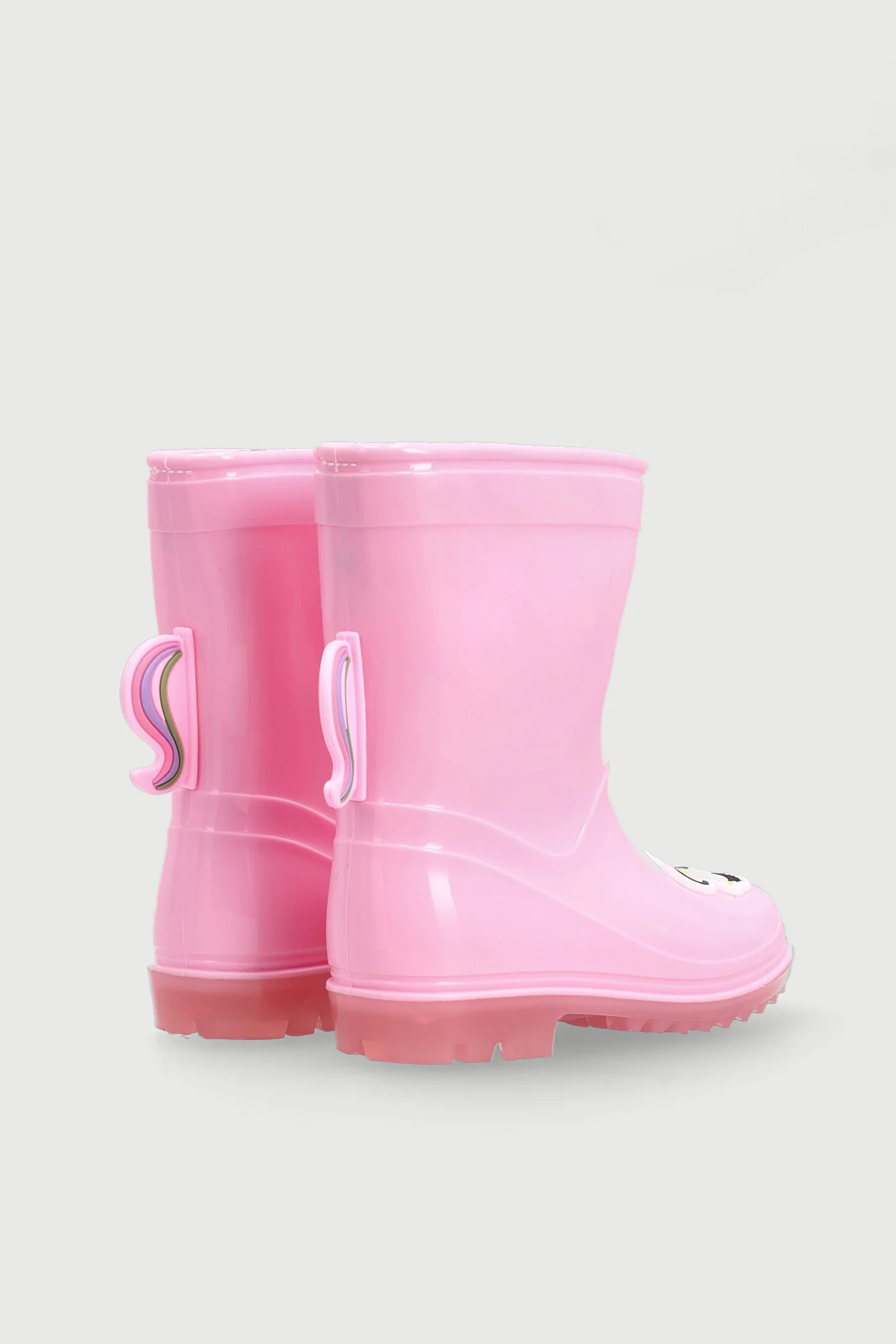 Pre-Girls Unicorn Crown Welly Boot - Pink - Image 4