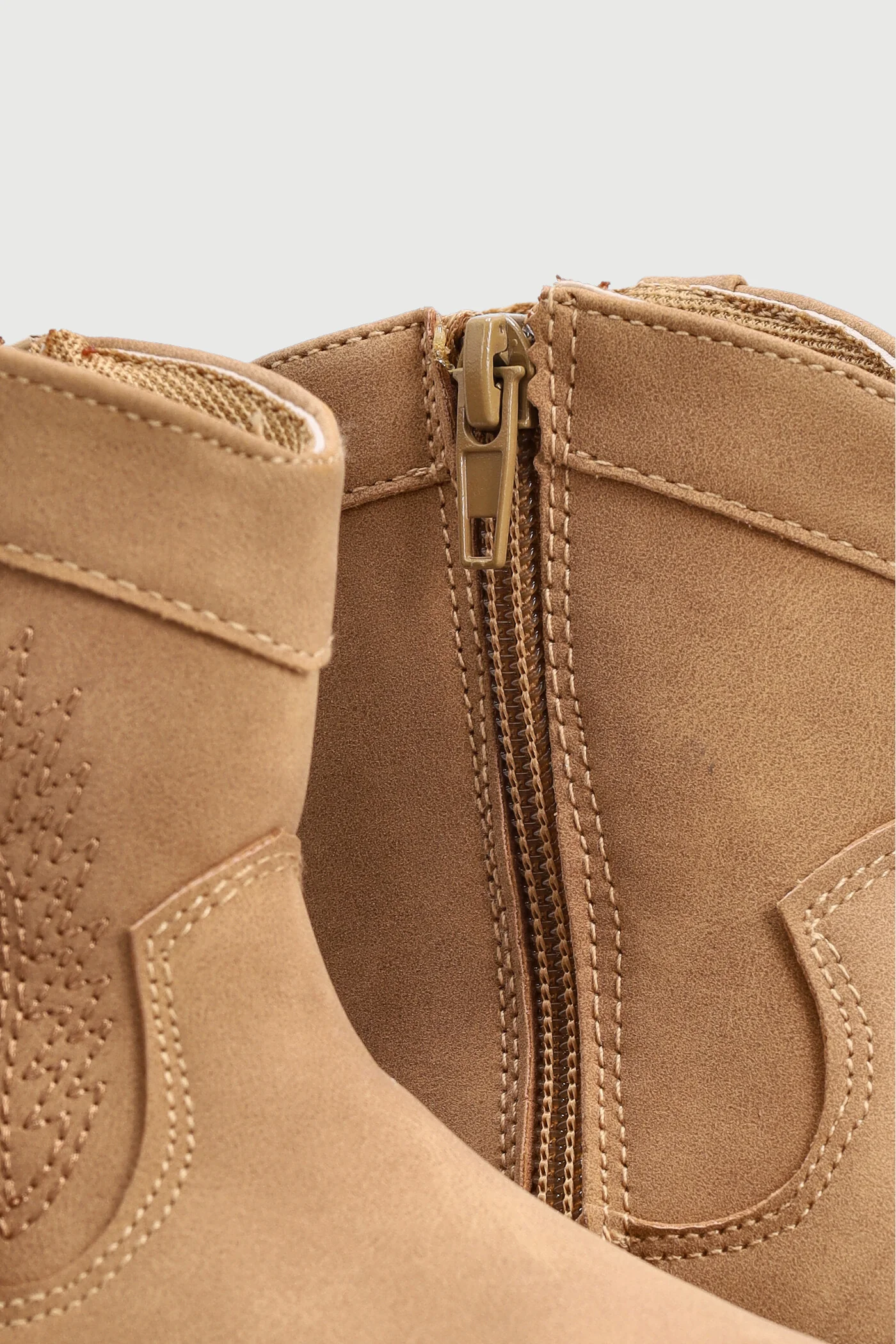 Pre-Girls Western Boot - Tan - Image 2