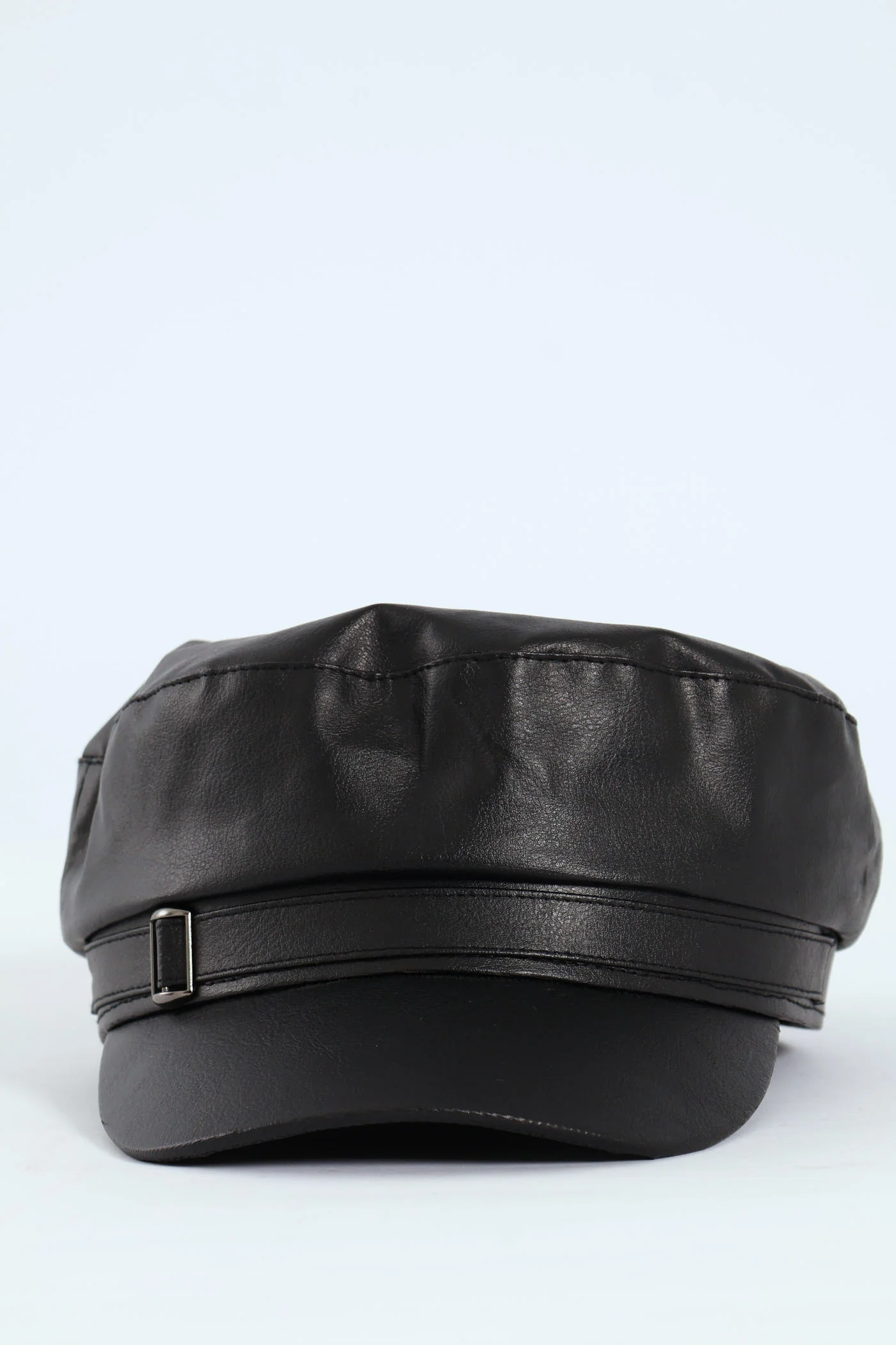 Pu Bakerboy Hat - Black