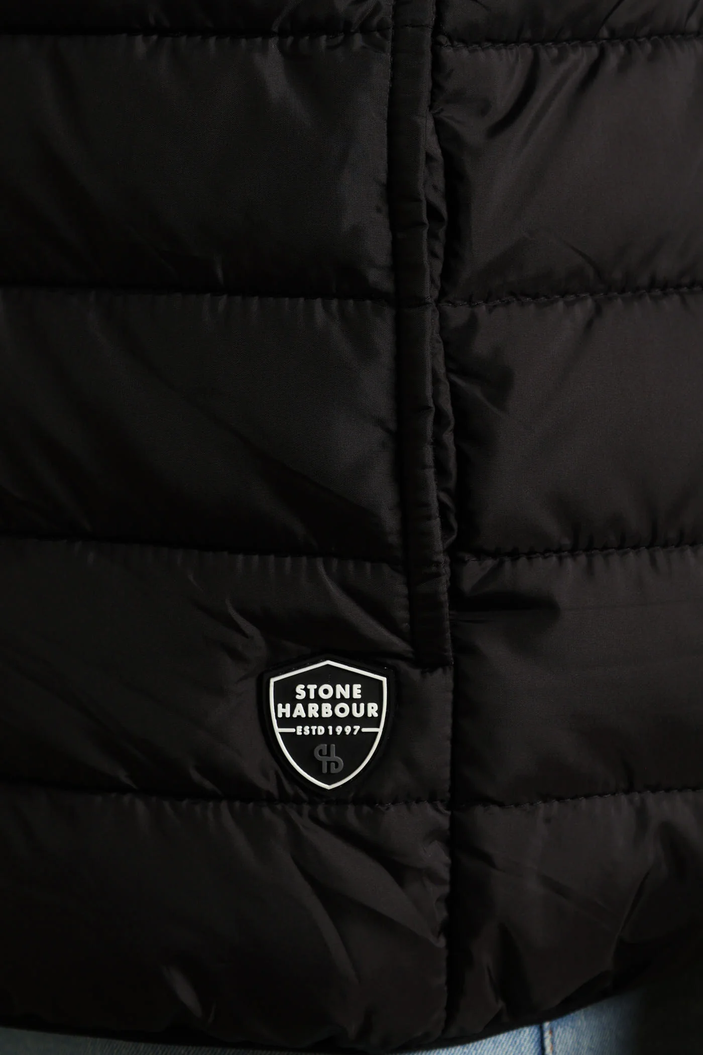Puffer Gilet - Black - Image 6