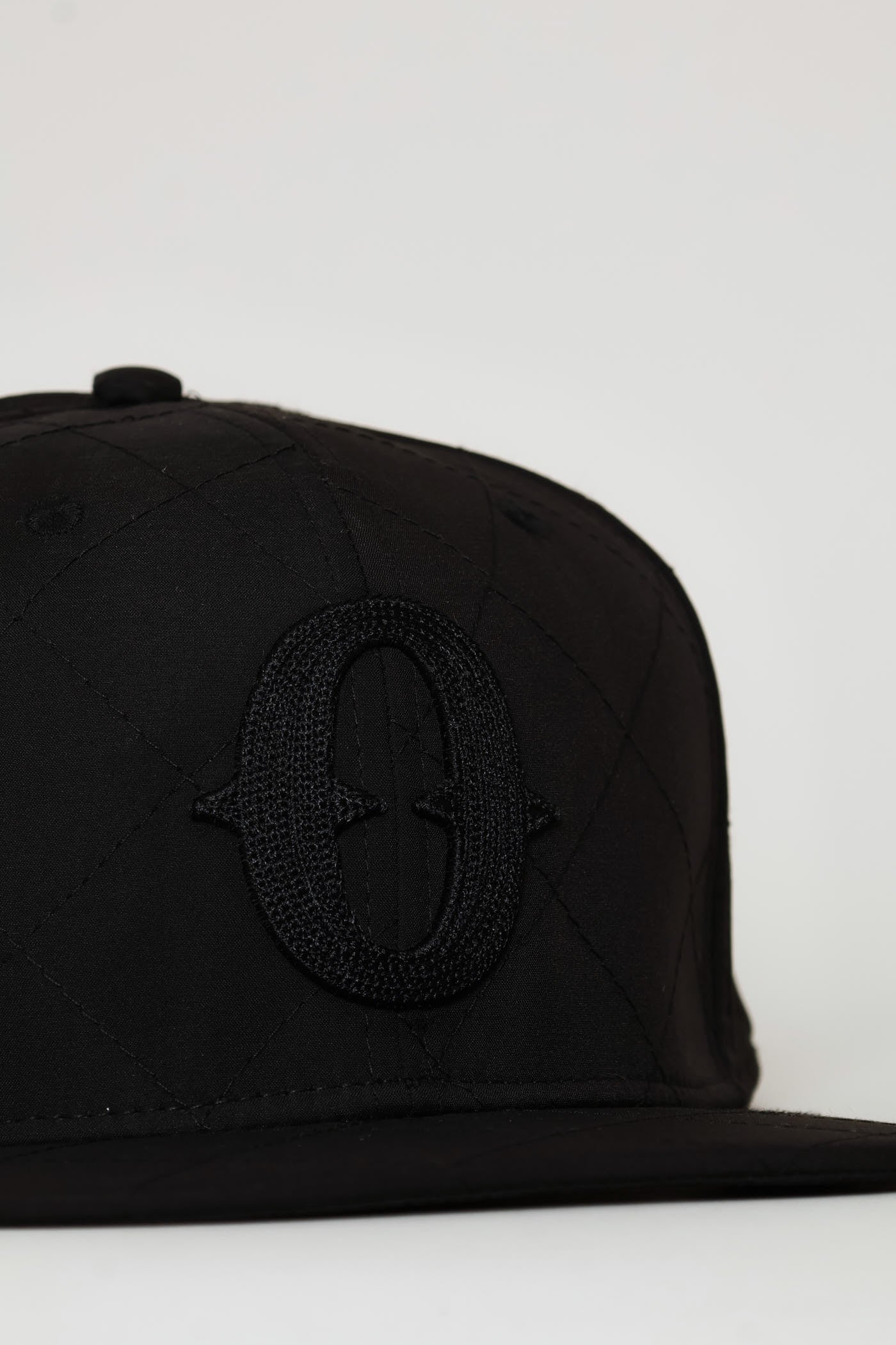 Quilted Tonal Cap - Black - Image 4