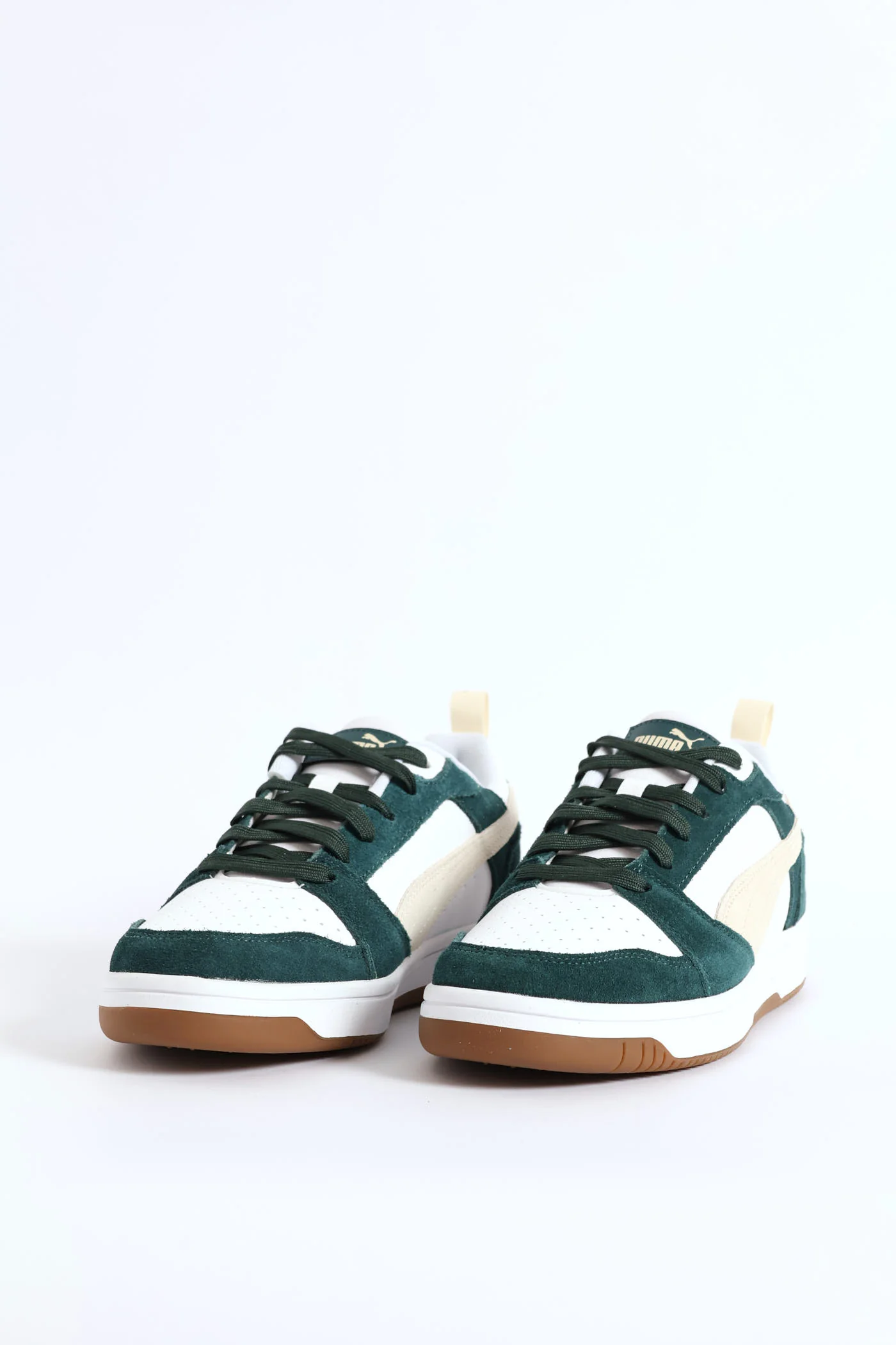 Rebound V6 Low Sd Court Sneaker - White/Green - Image 3