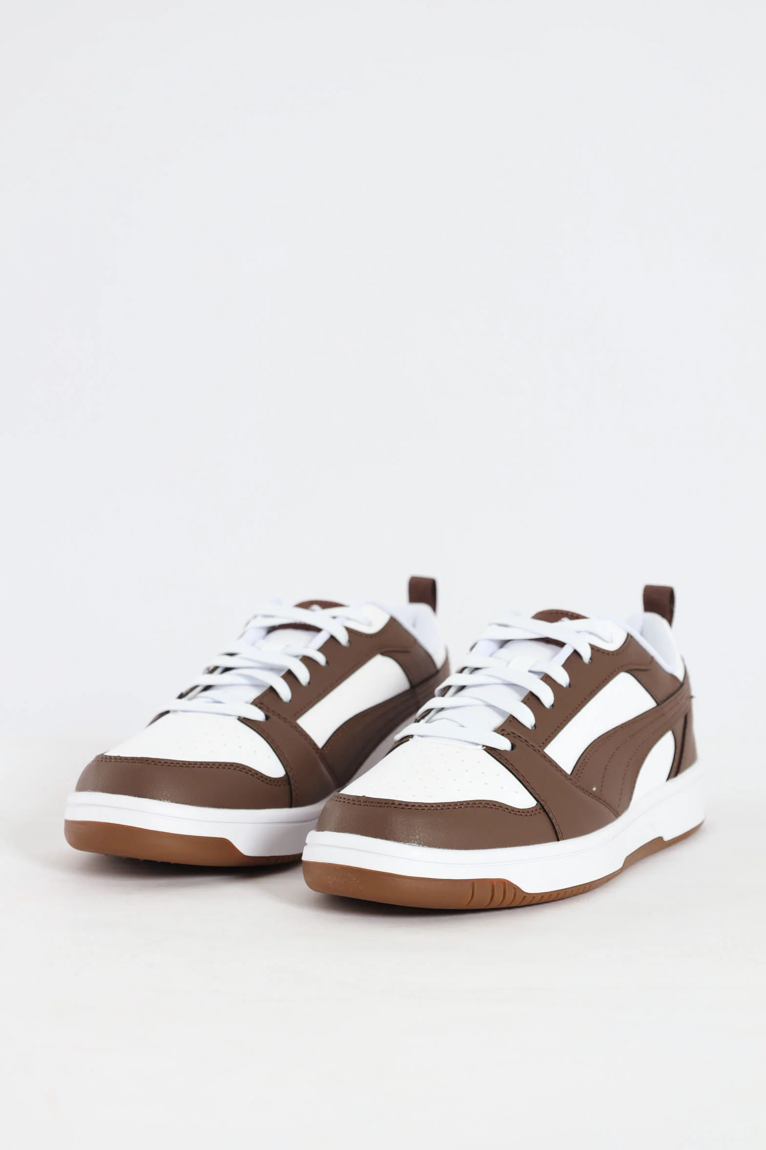 Rebound V6 Low Sneaker - Brown/White - Image 3