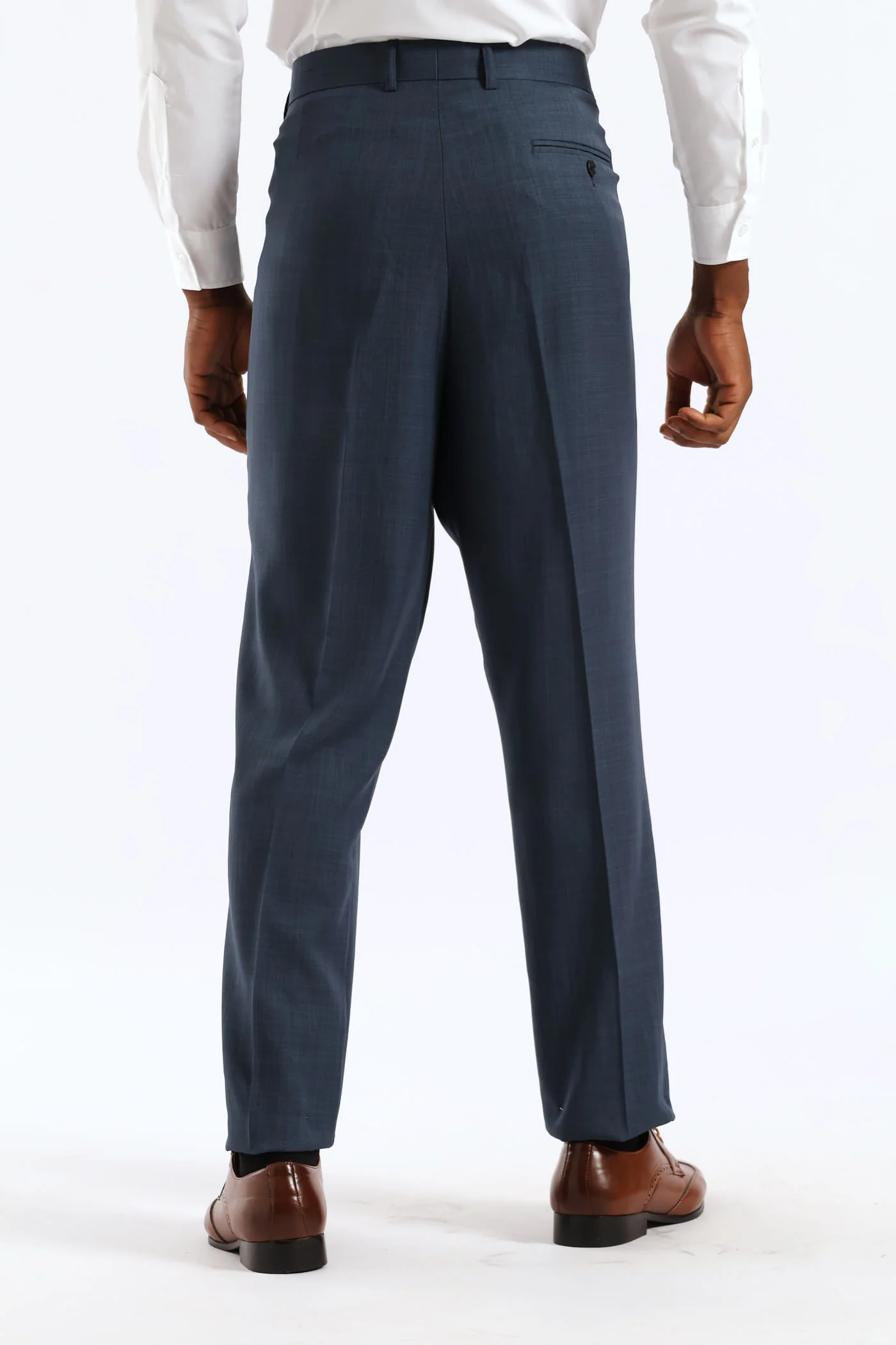 Regular Fit Essential Suit Trouser - Petrol - Image 4