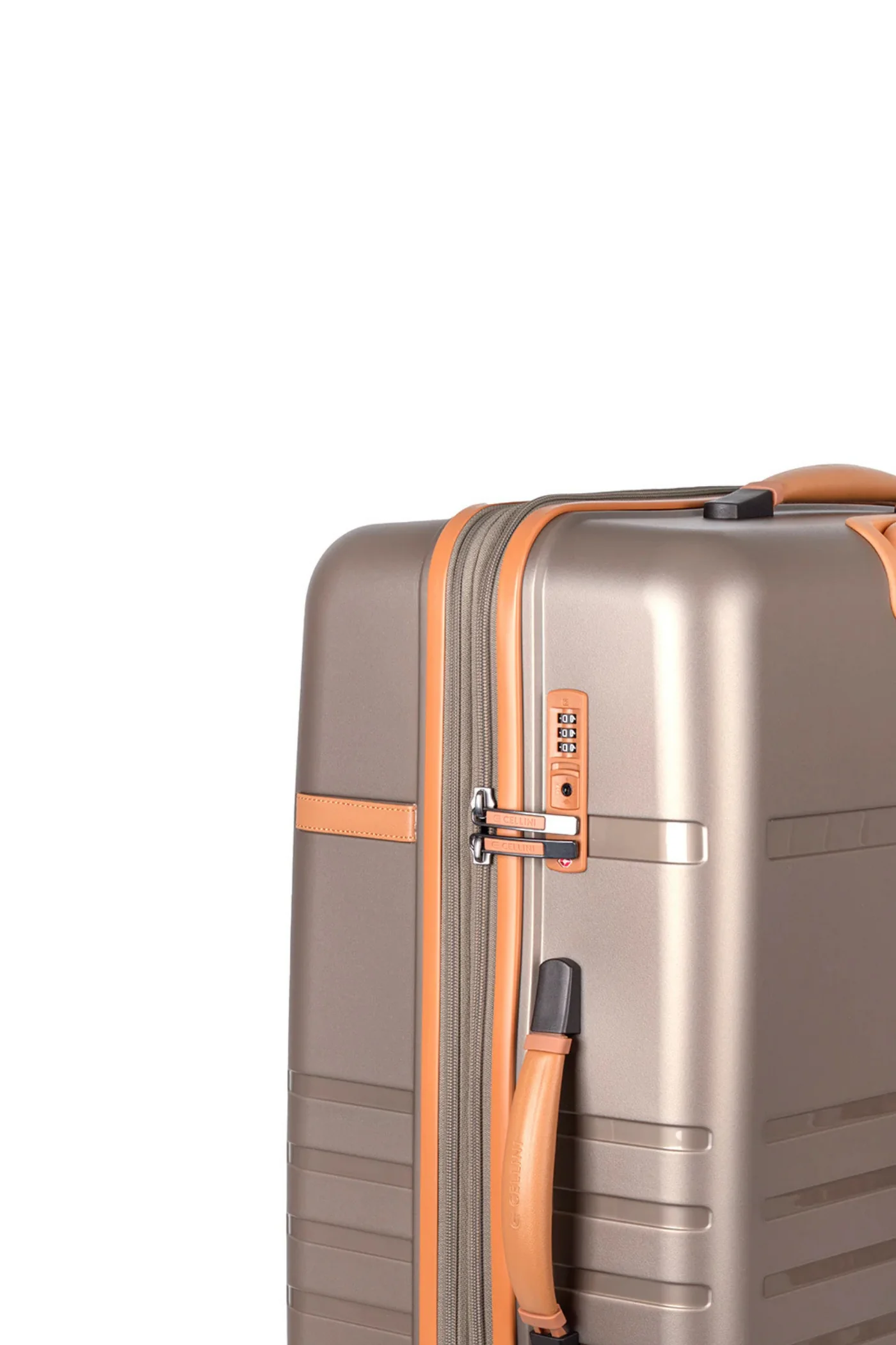 Royale Medium Trolley Case - Champagne - Image 2