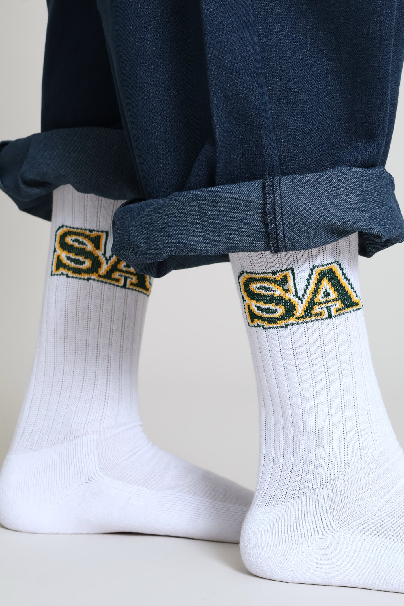 SA Supporter Sock - White - Image 2