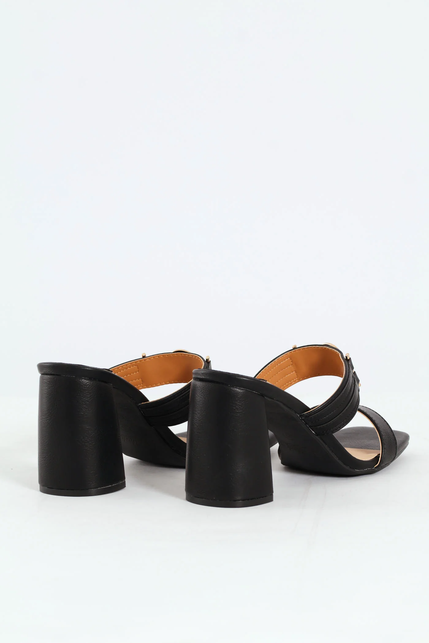 Seona 2 Block Mule Heel - Black - Image 5