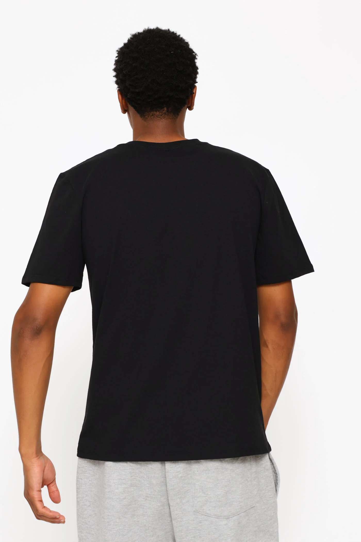 Small Arcade  Print Tee - Black - Image 4