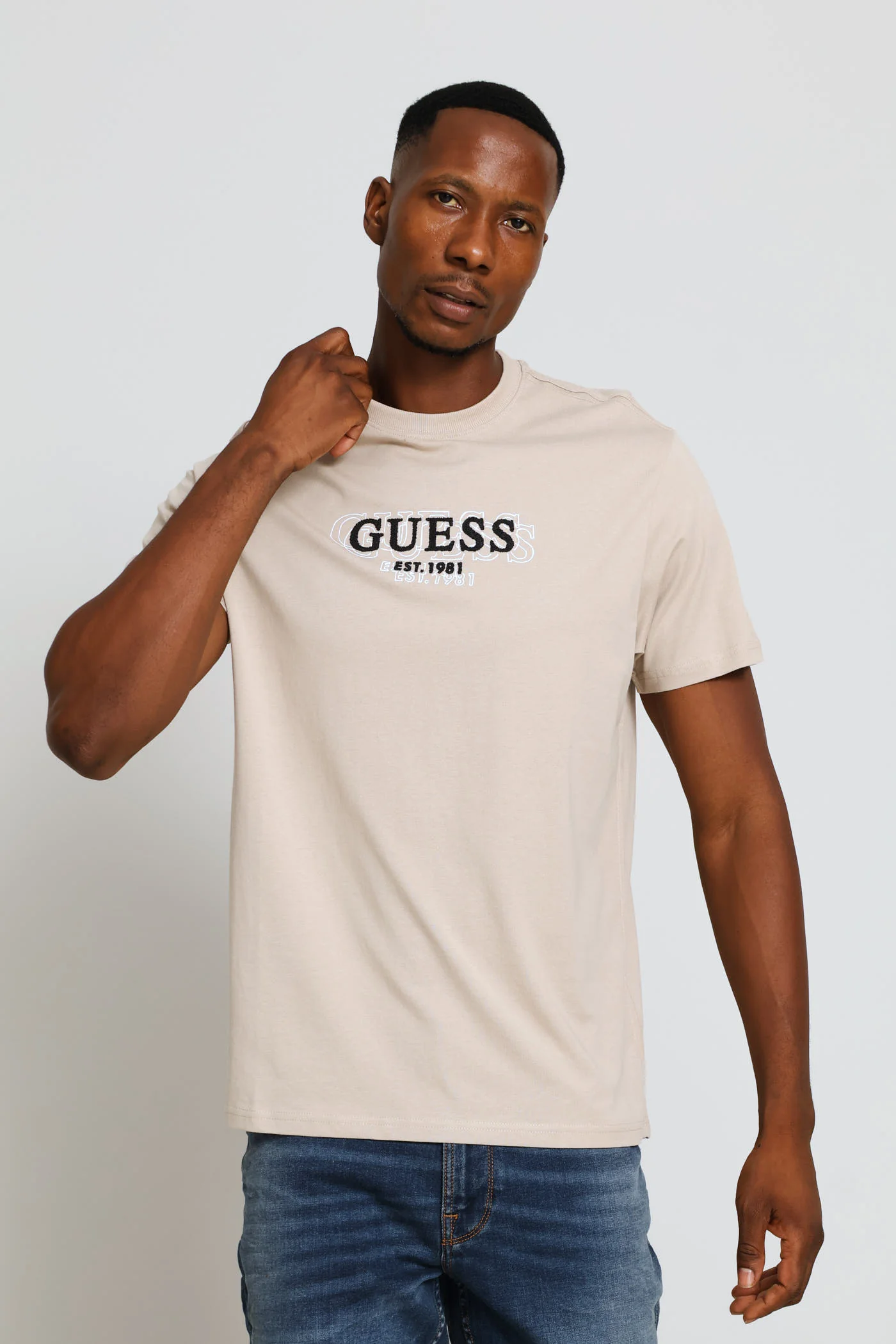 Small Logo Tee - Stone