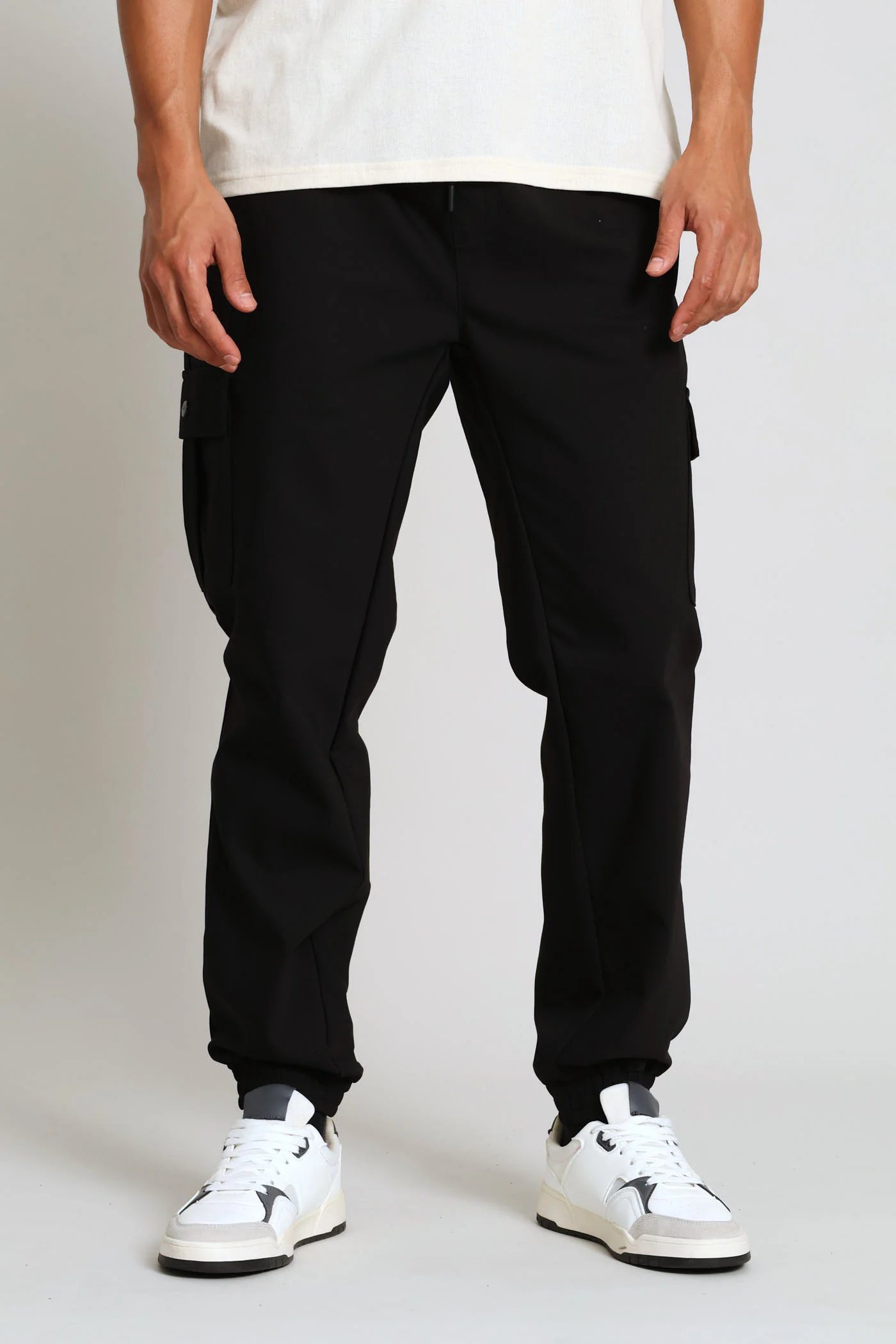 Smart Cargo Jogger - Black - Image 3