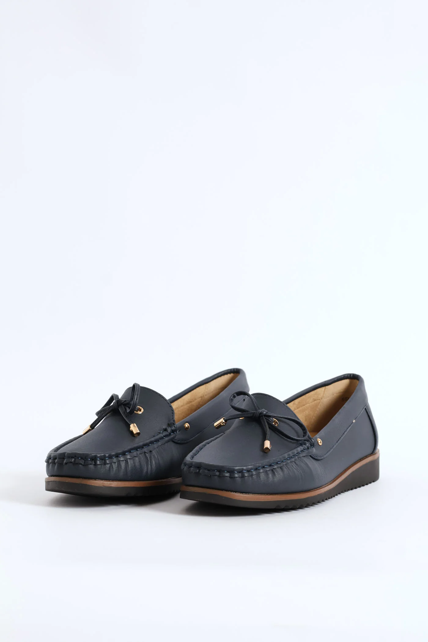 Soft Tony Nubuck Loafer - Navy - Image 3