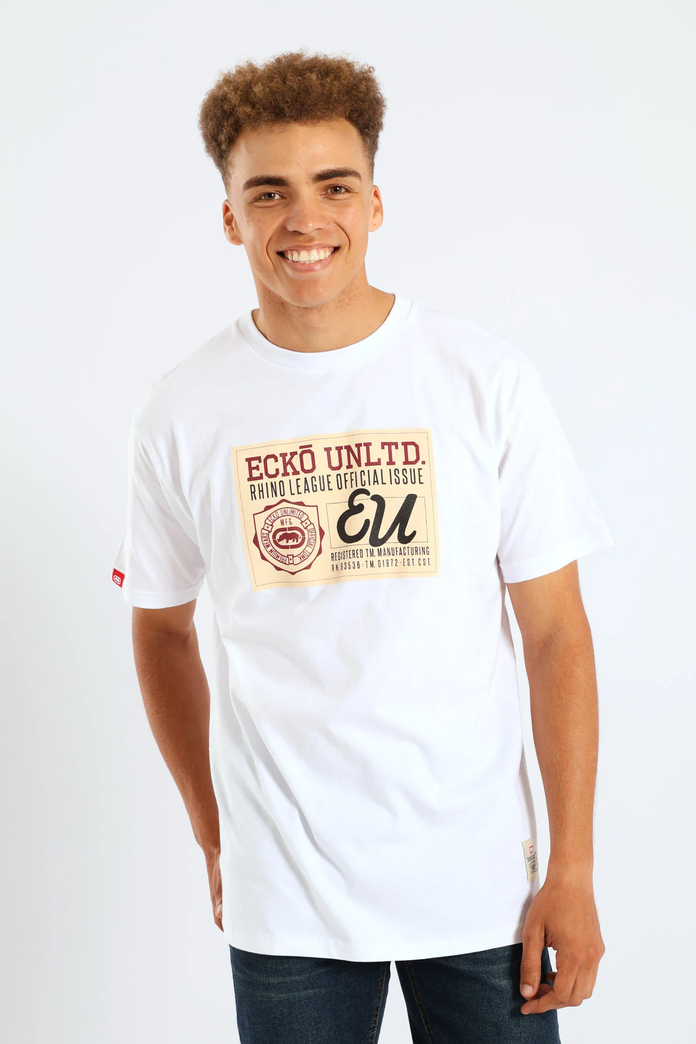 Stamp Tee - White