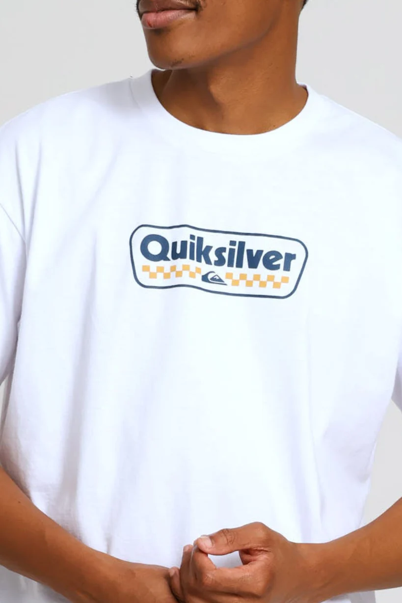 Starting Grid Tee - White - Image 2