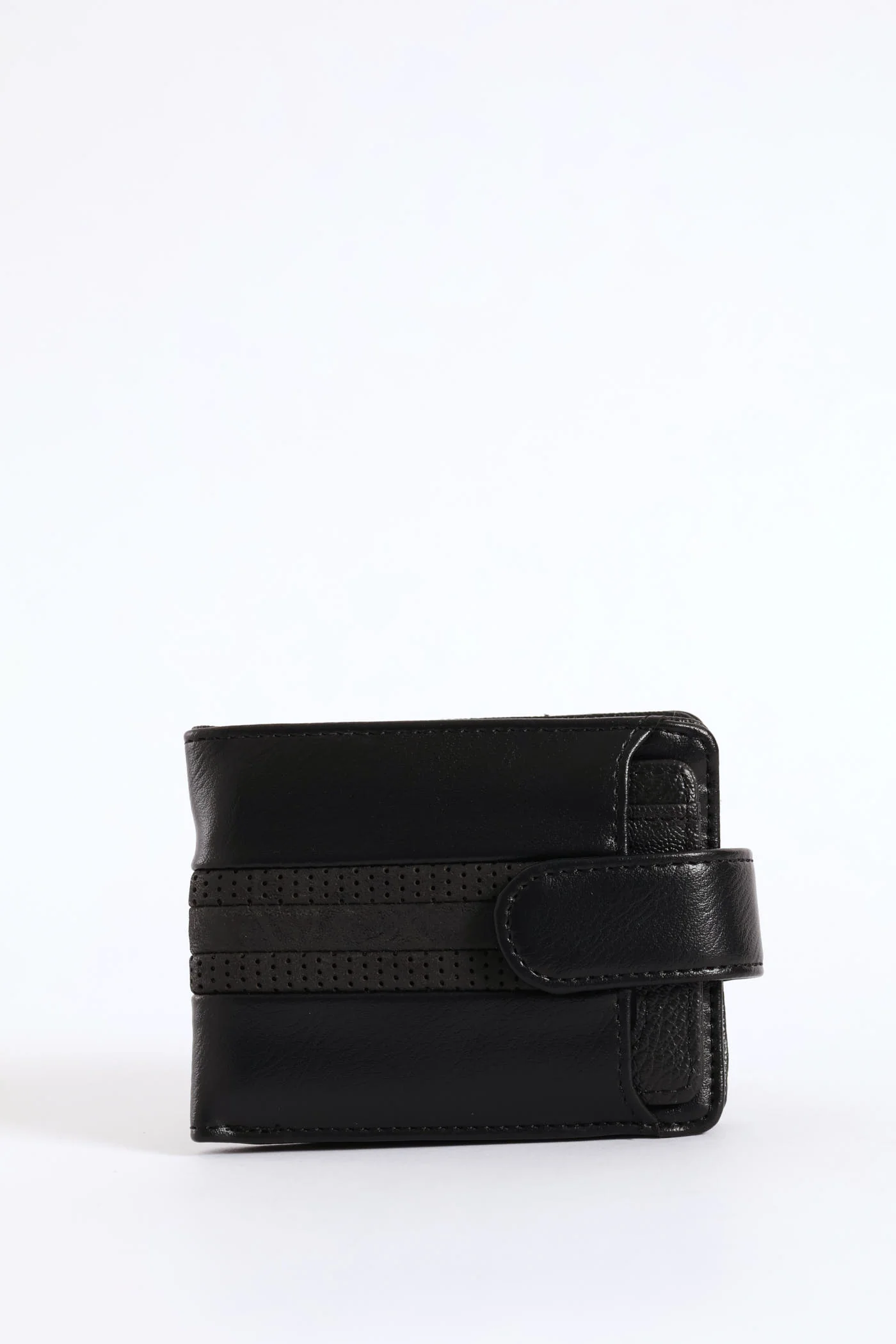 Stitched Billfold Wallet - Black - Image 3